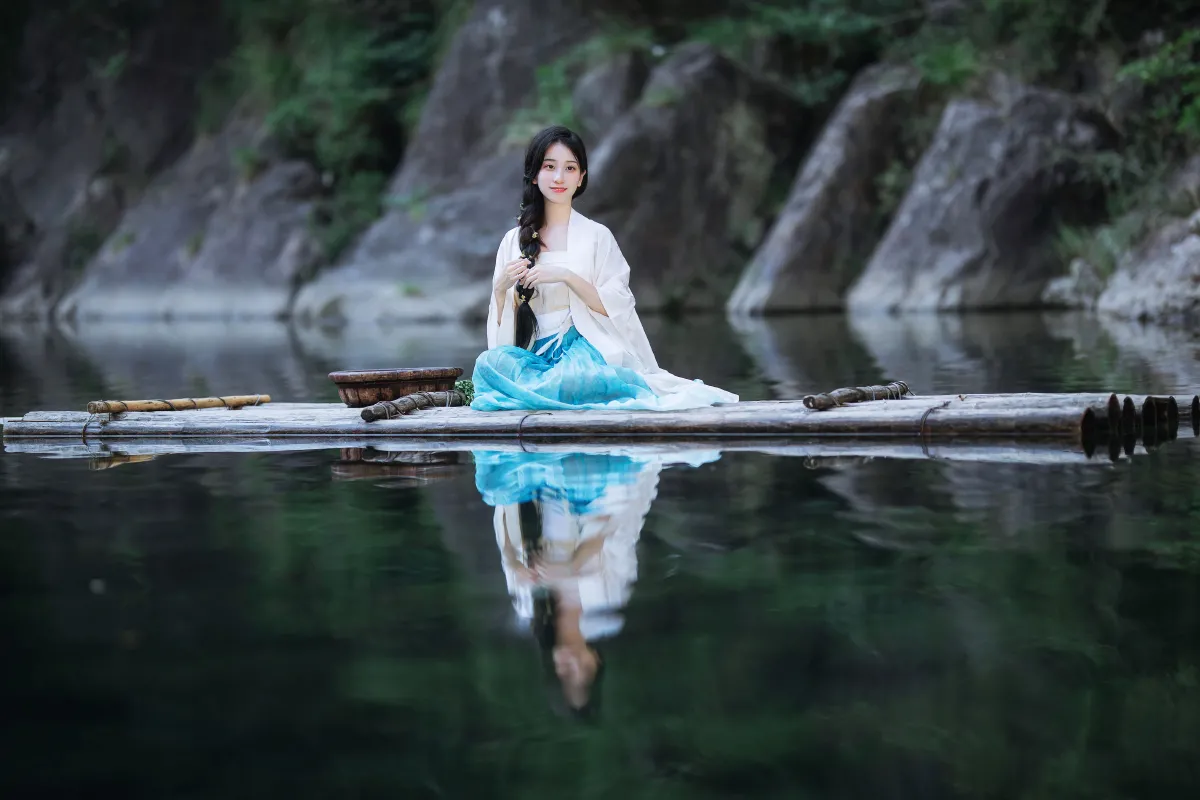仙女洗头
