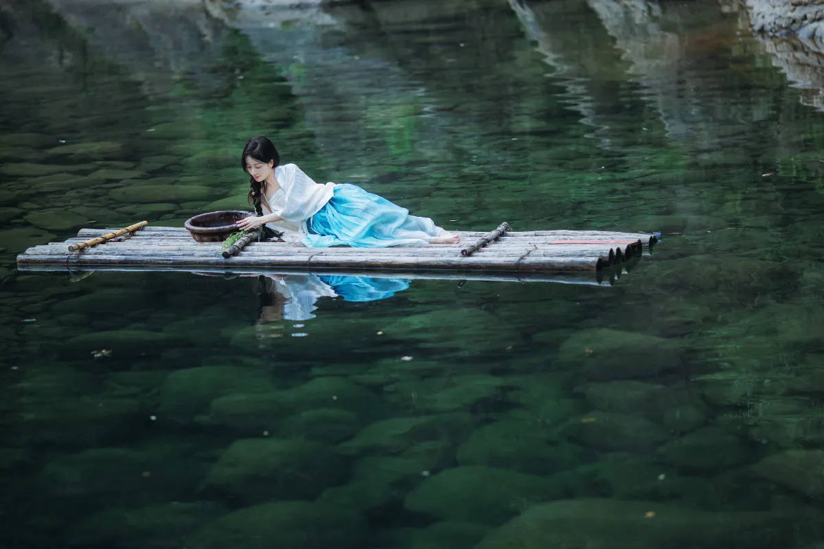 仙女洗头