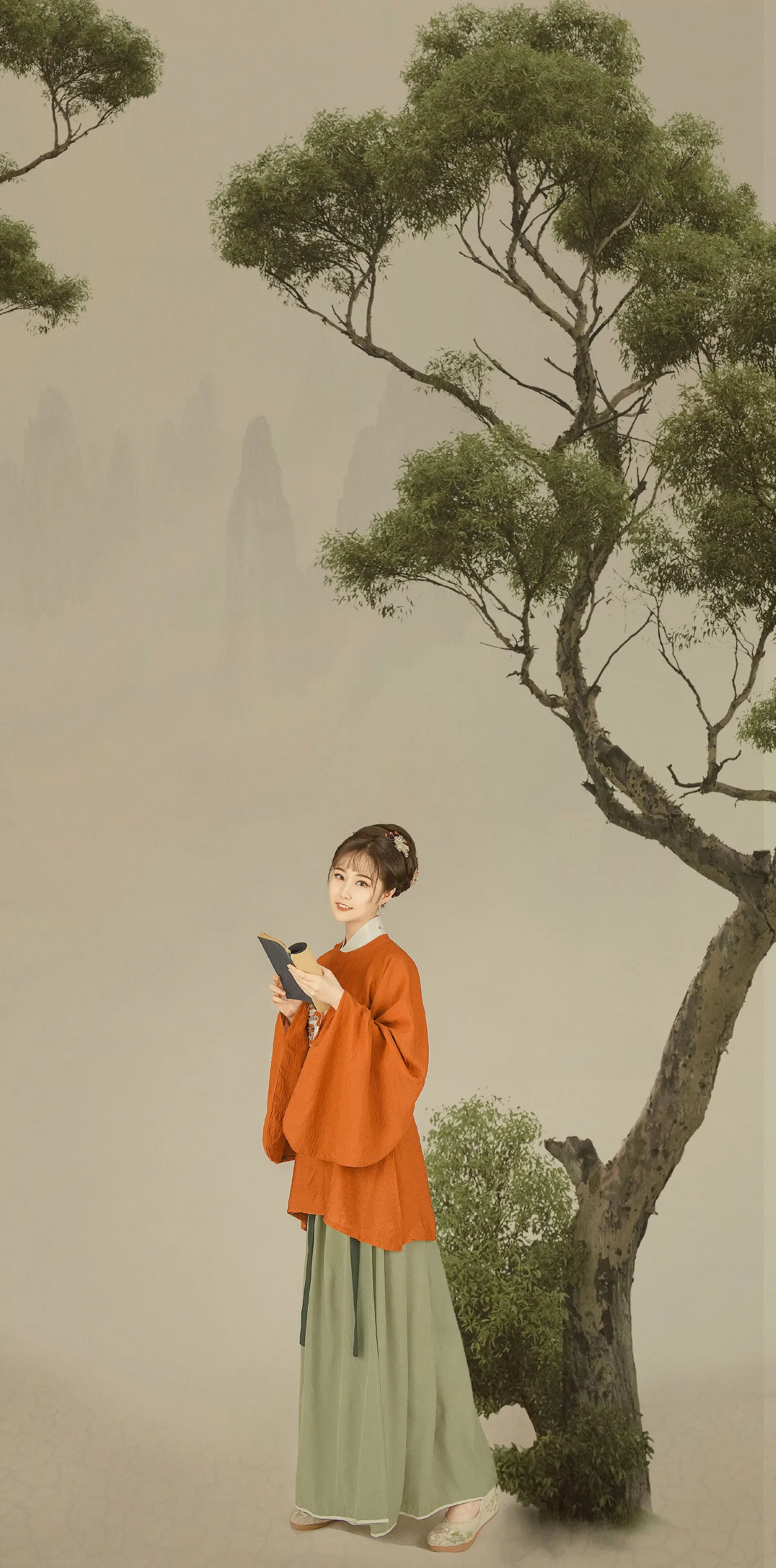 踏春游