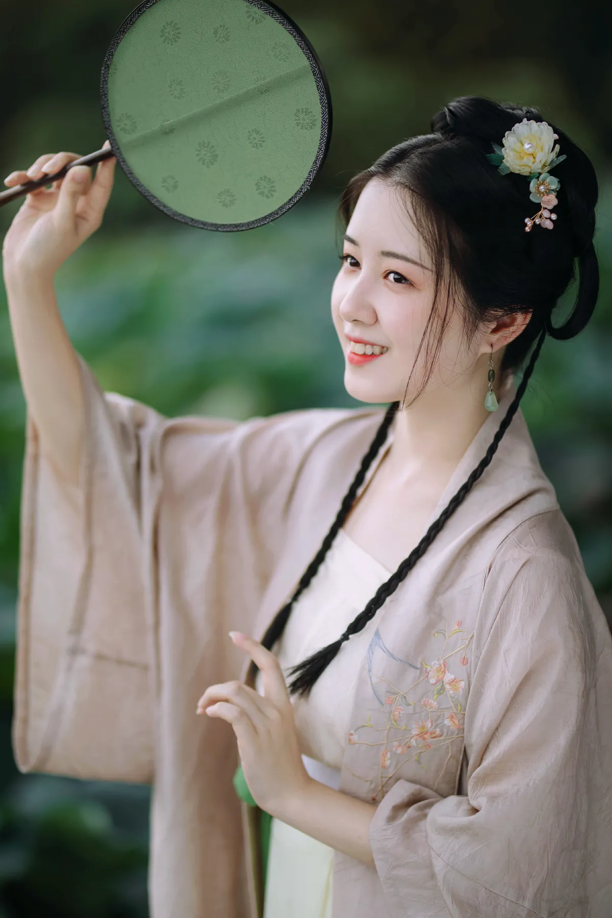 荷叶五寸荷花娇1