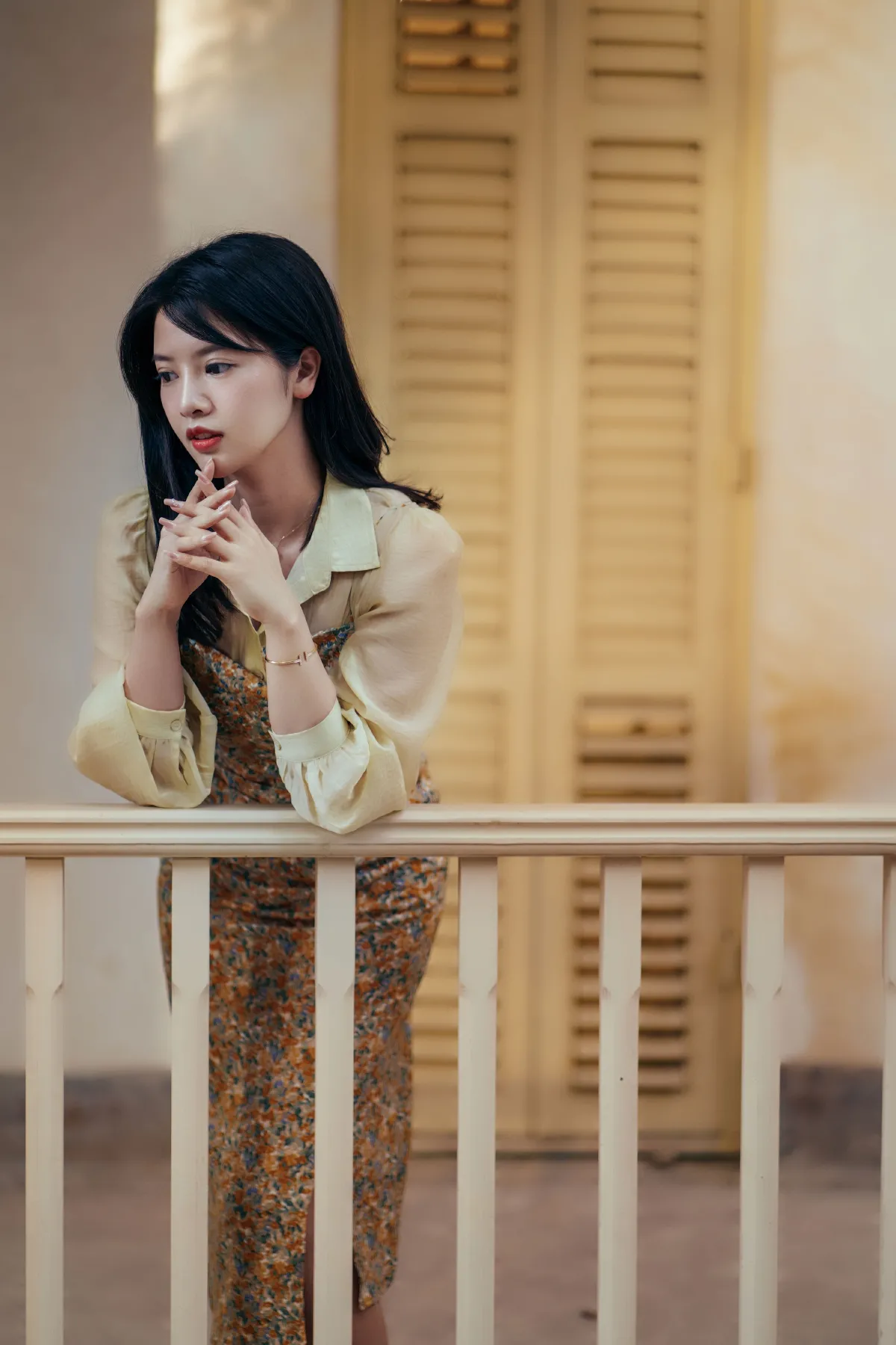 法式小花园的浪漫