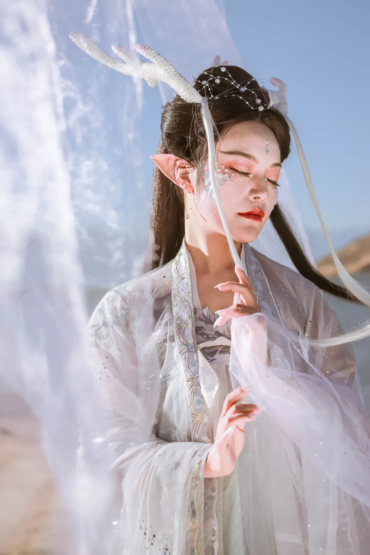 SS尚轩_七夏《龙女祠》美图作品图片3