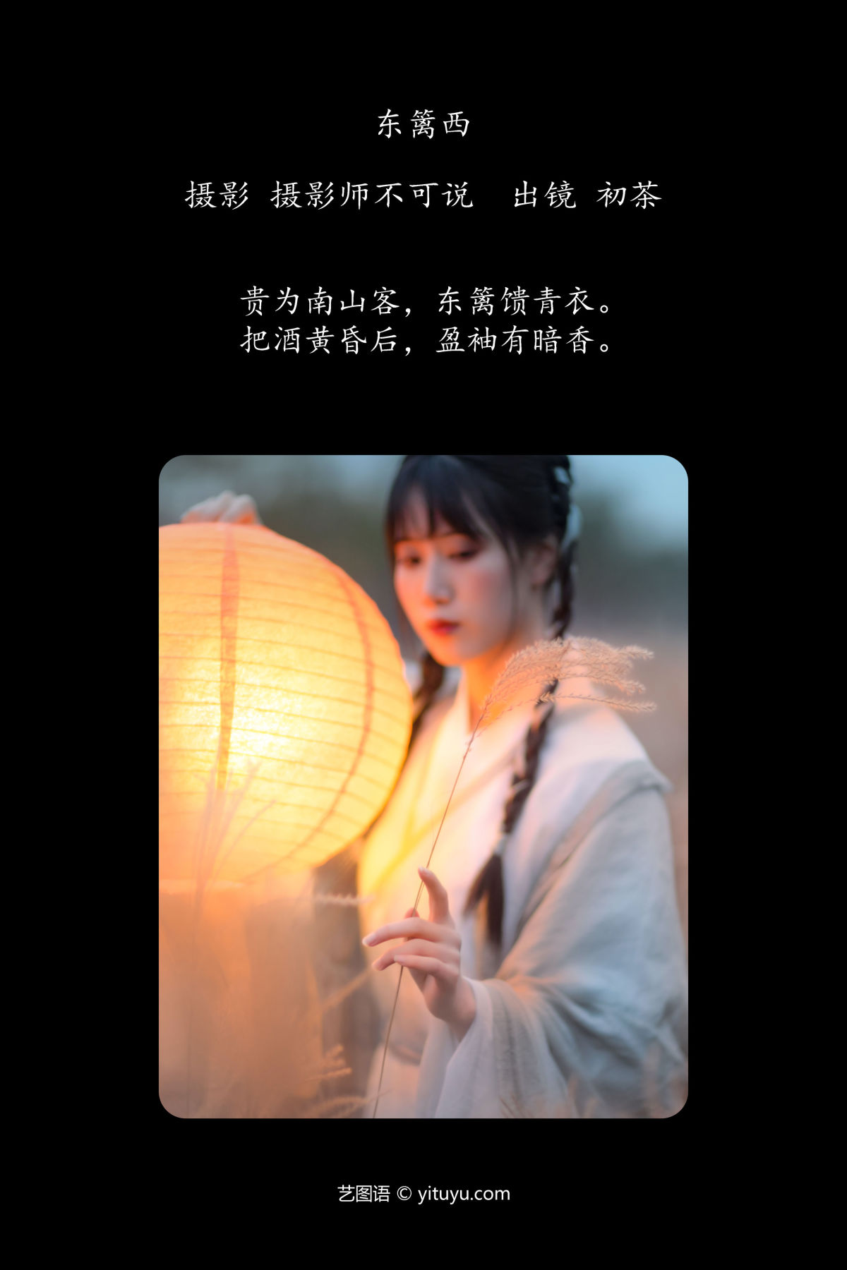 摄影师不可说_初茶《东篱西》美图作品图片2