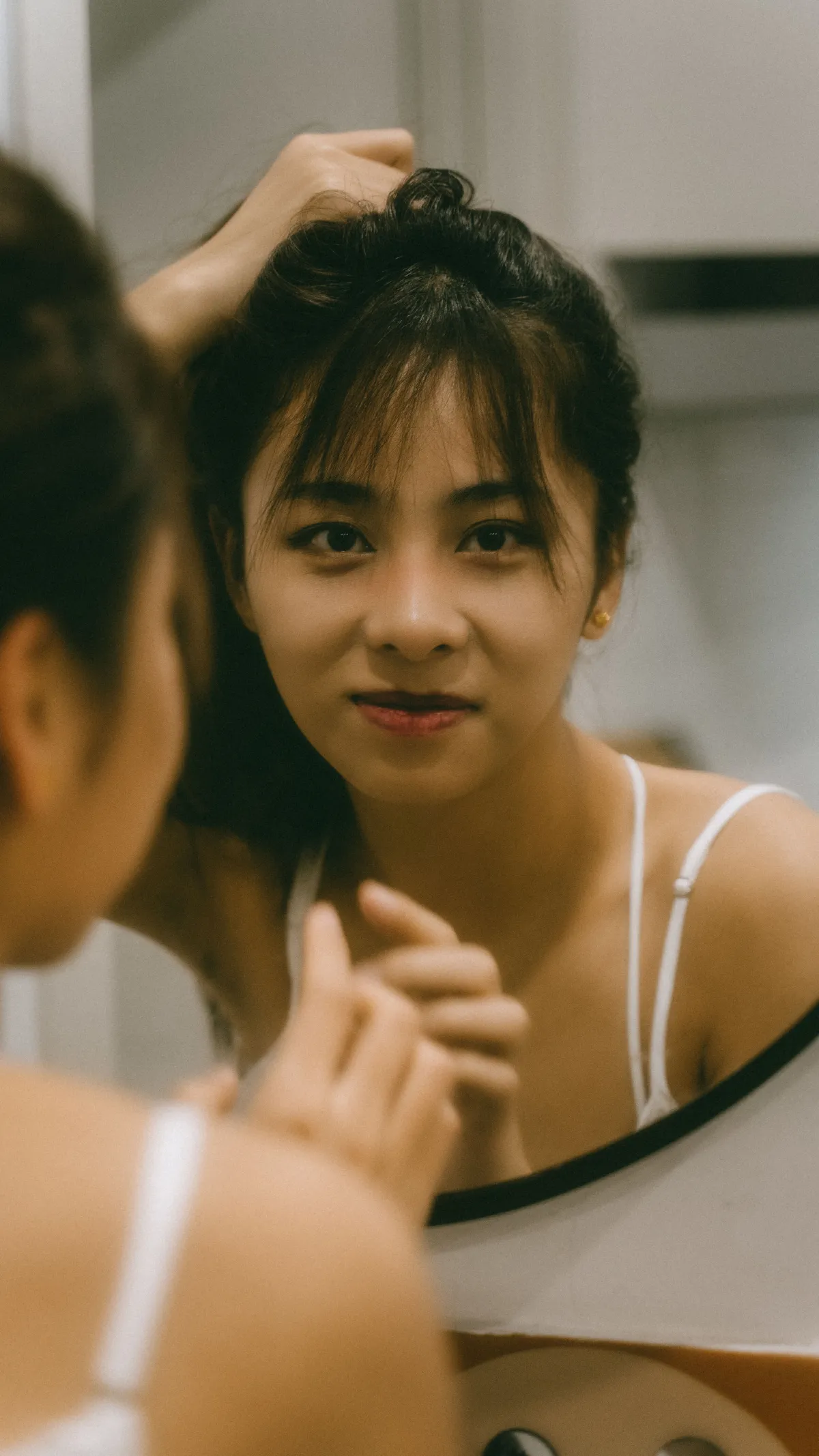 大鱼76_小浦《白色睡衣》美图作品图片5