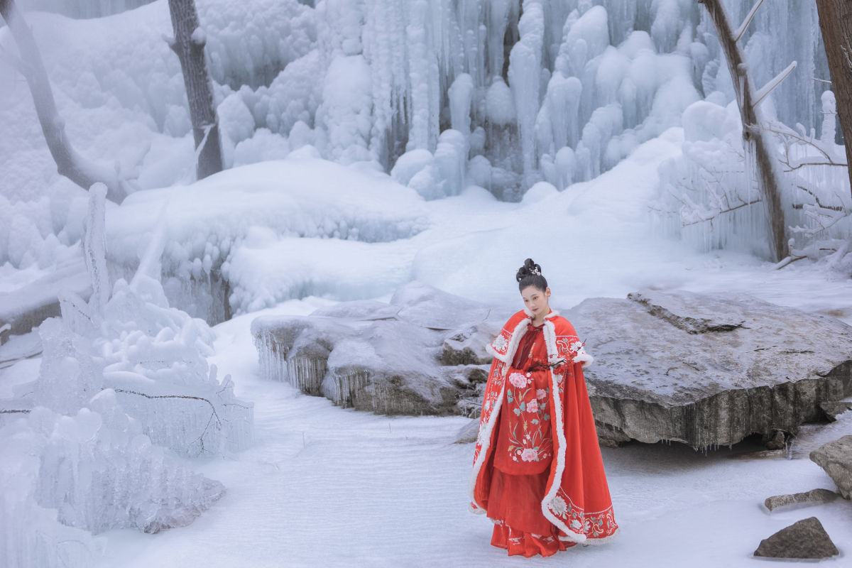 若寒Rock_稀饭饭_禹莘《苍山暮雪》美图作品图片4