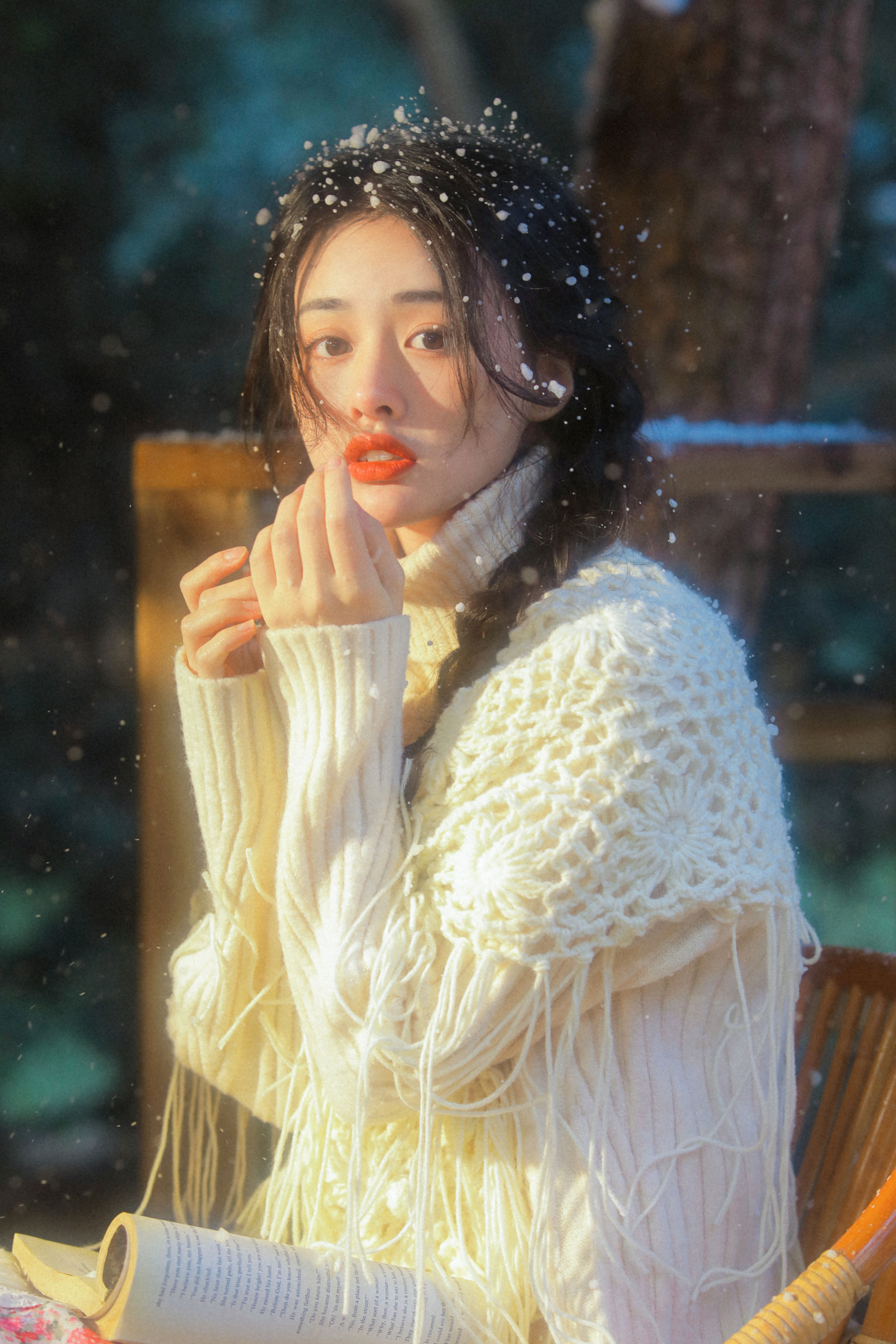 看到雪就想起你