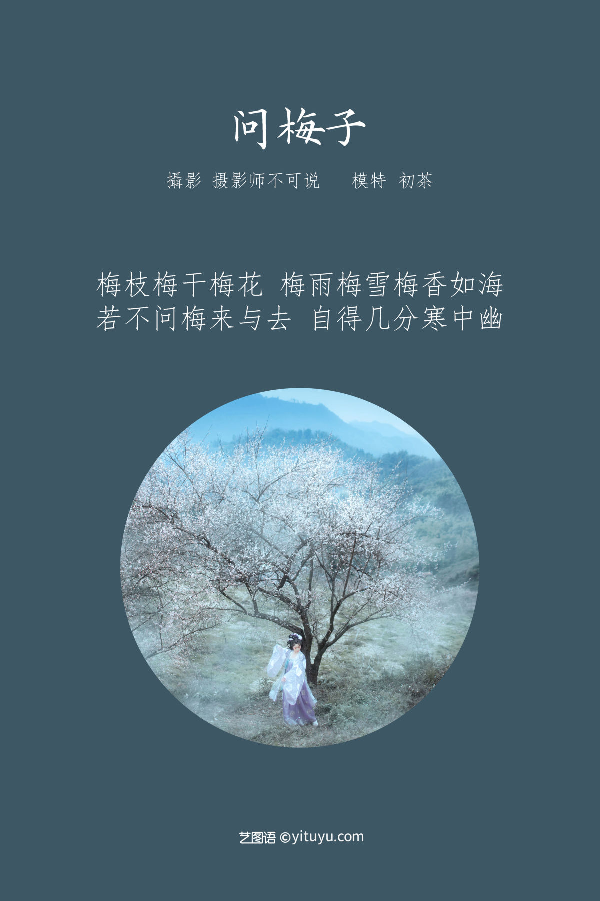 摄影师不可说_初茶《问梅子》美图作品图片2