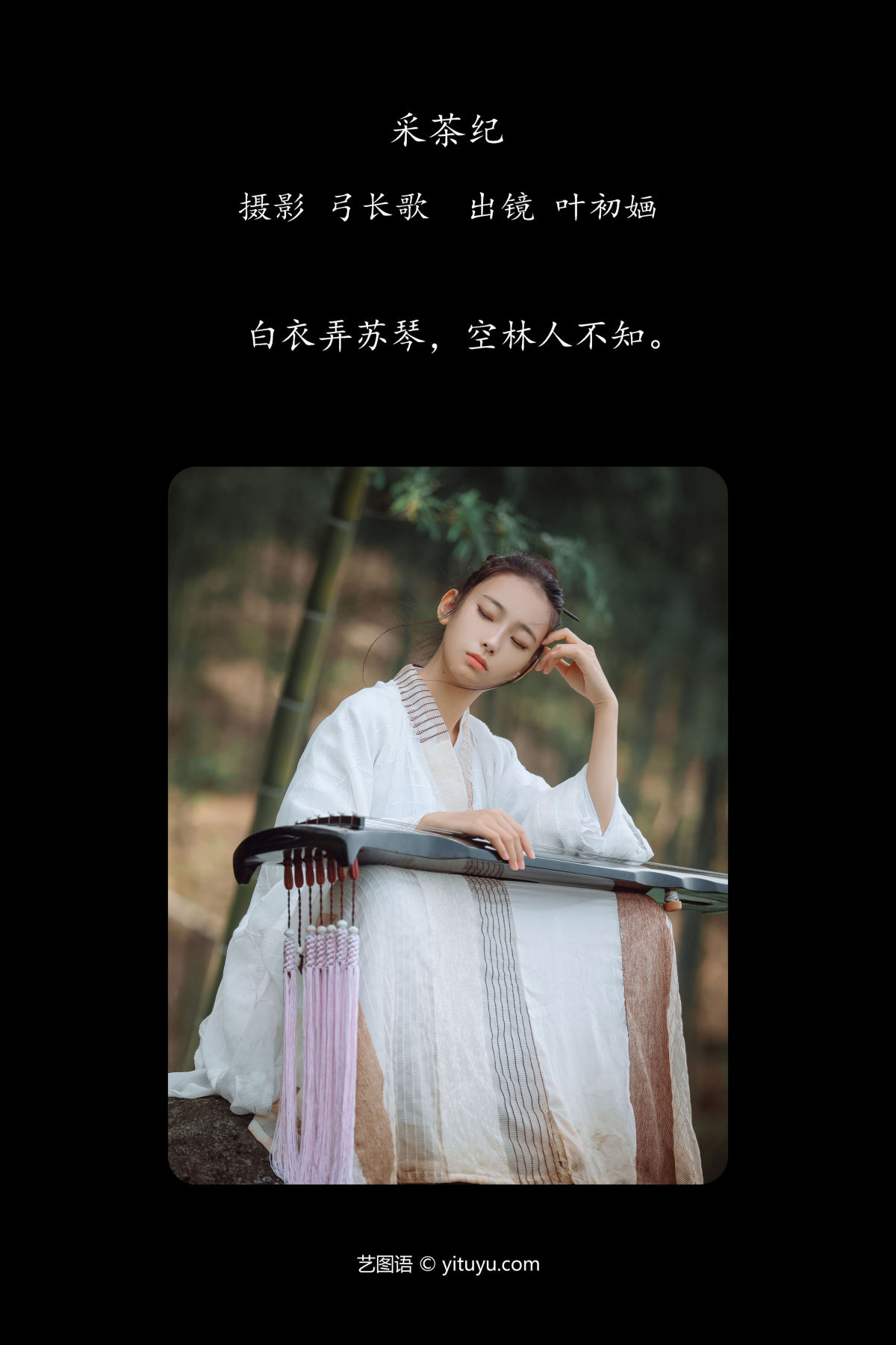 弓长歌_叶初婳《采茶纪》美图作品图片2