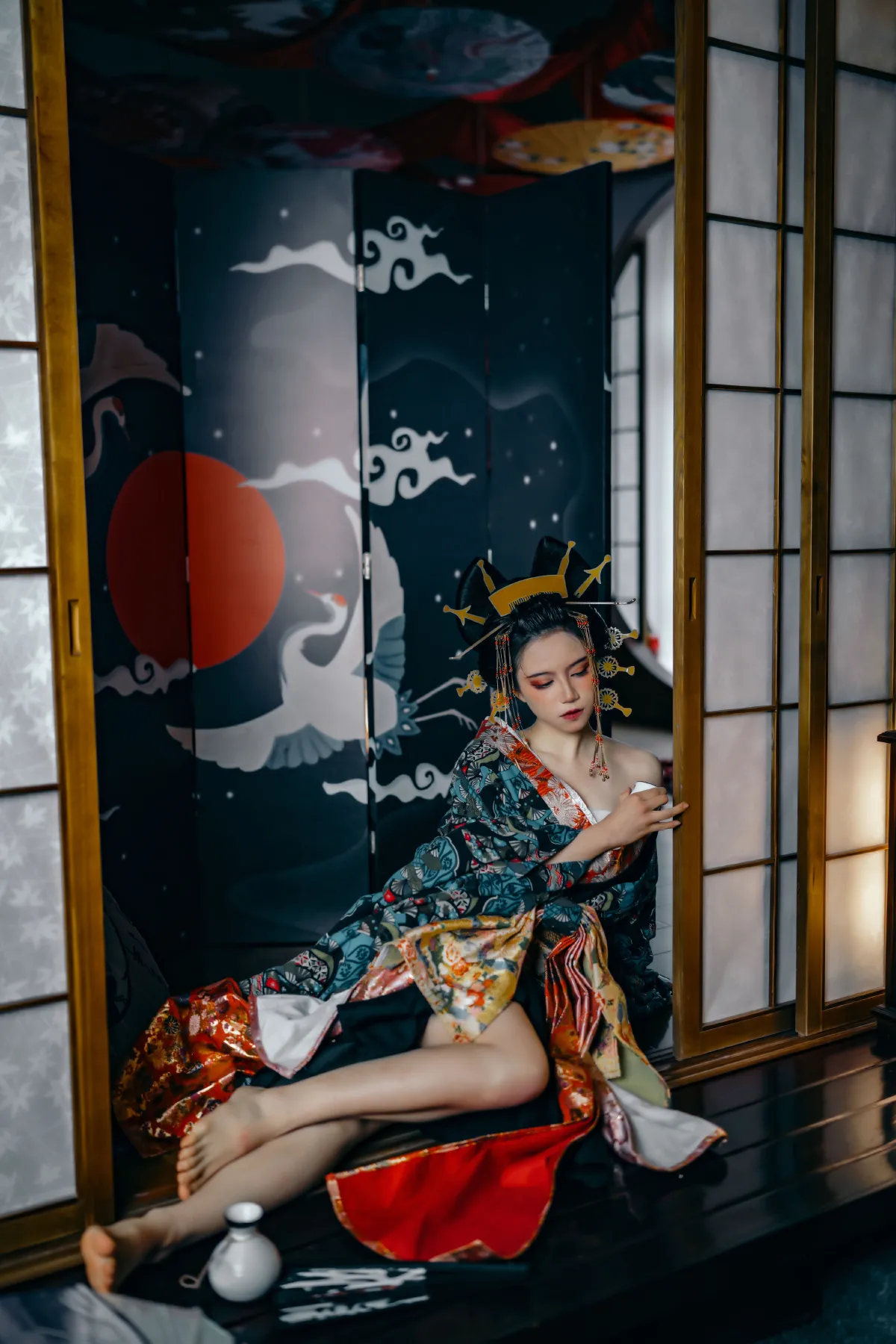 雷斯写真集_贰加六《恶女花魁》美图作品图片1