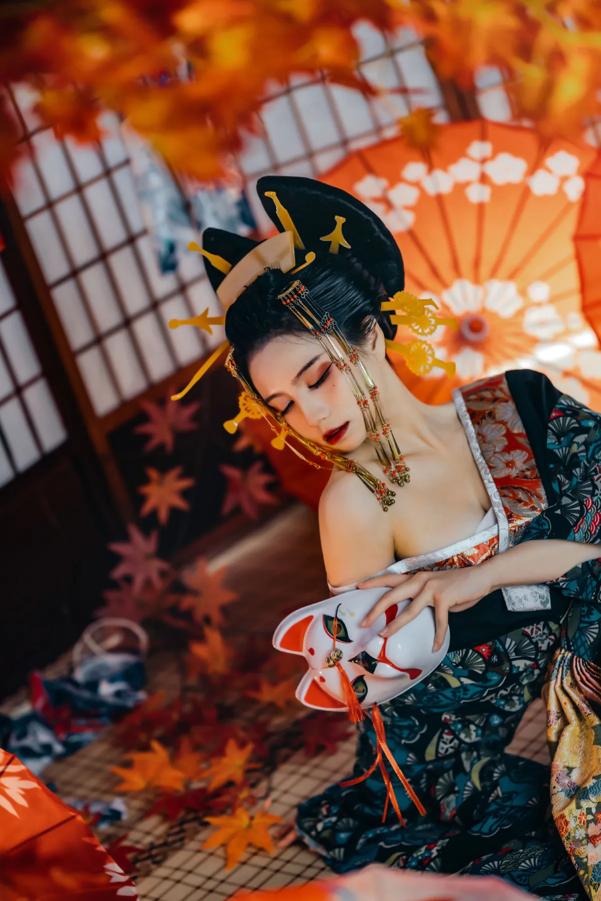 雷斯写真集_贰加六《恶女花魁》美图作品图片2