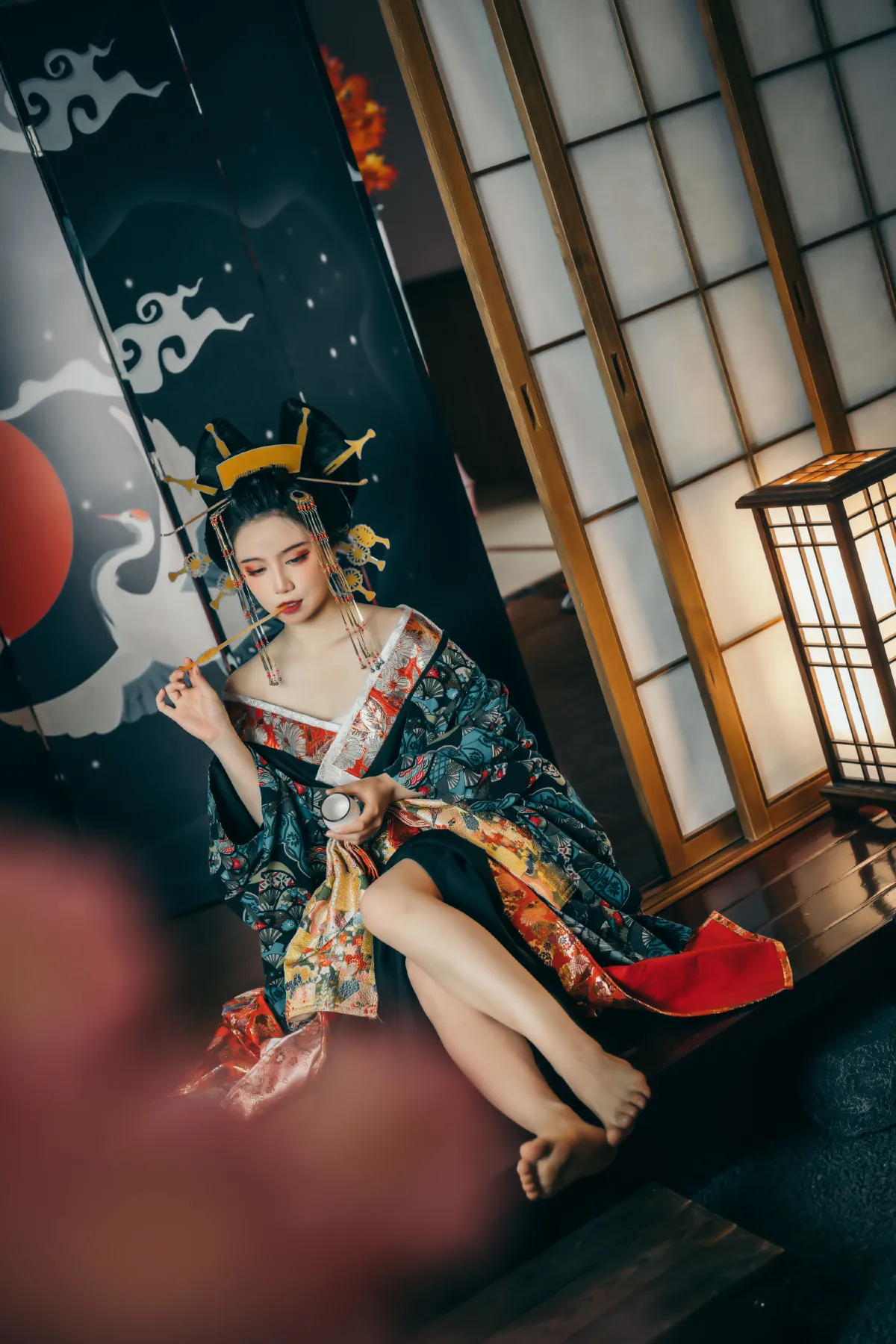 雷斯写真集_贰加六《恶女花魁》美图作品图片4