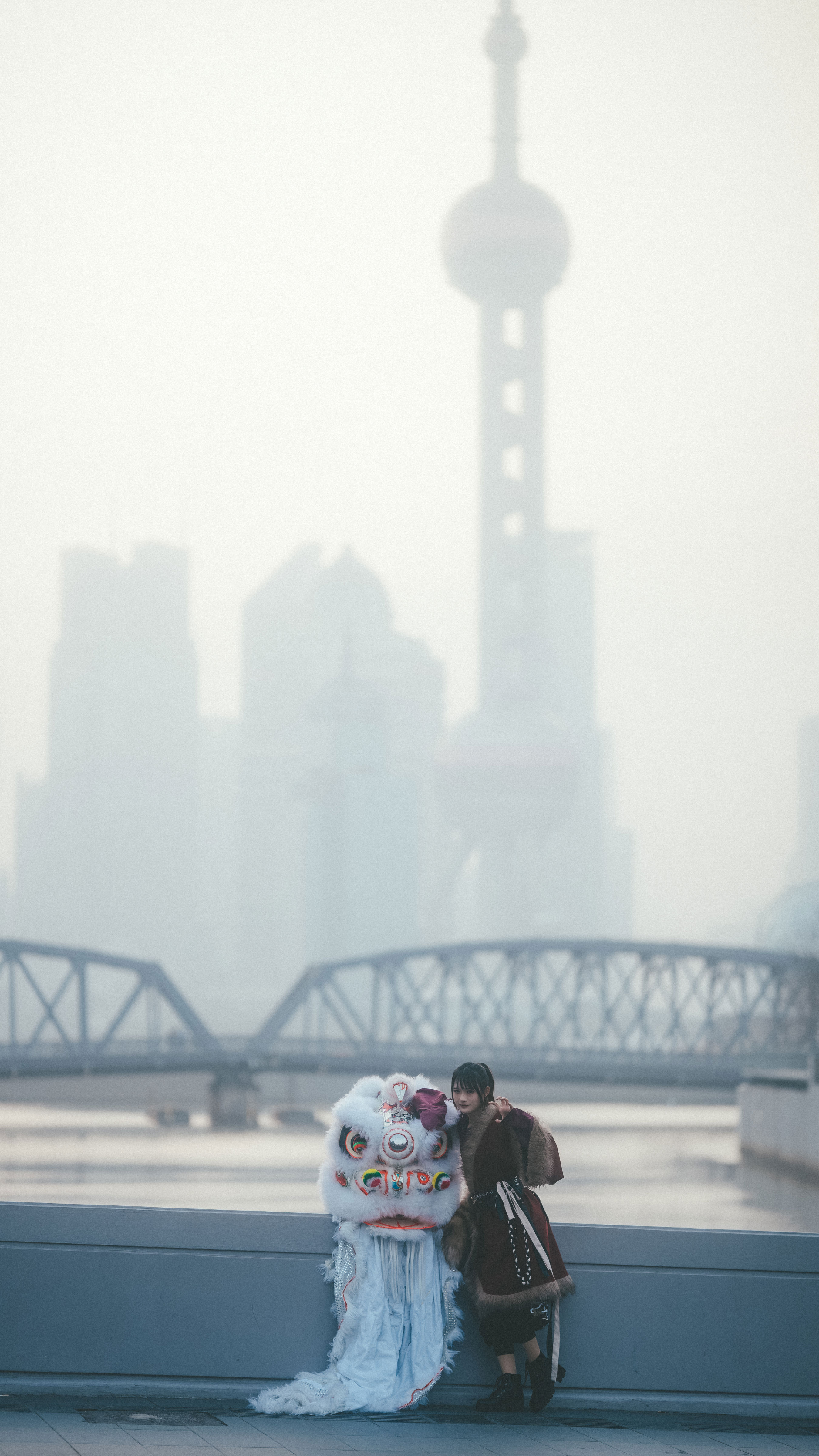 舞狮少女