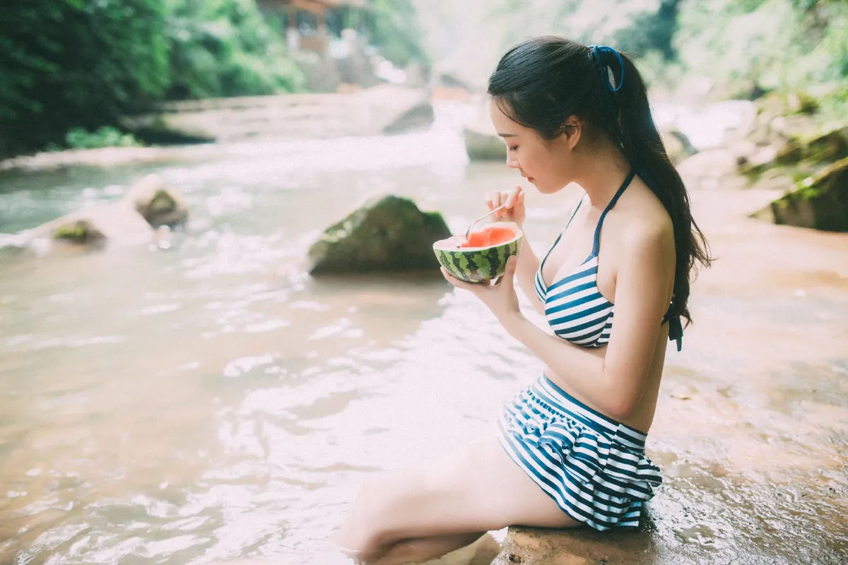 裕奇学长_茶架《清涼の夏》美图作品图片3