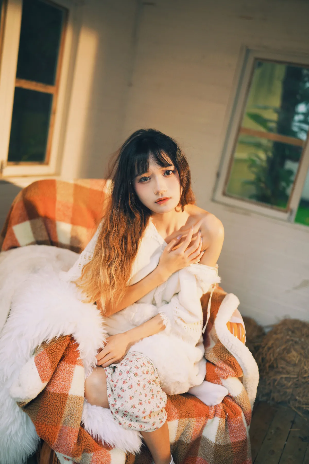 雷斯写真集_兔子Zzz不吃胡萝卜《暖冬》美图作品图片5