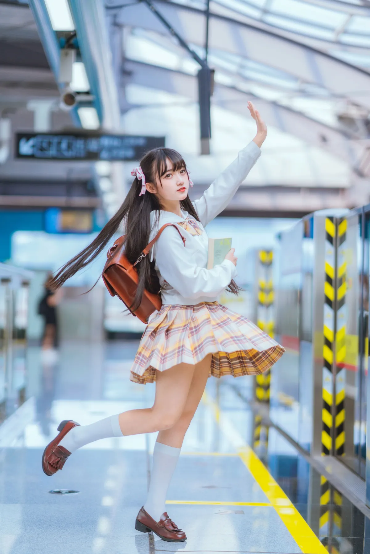 地铁JK少女3