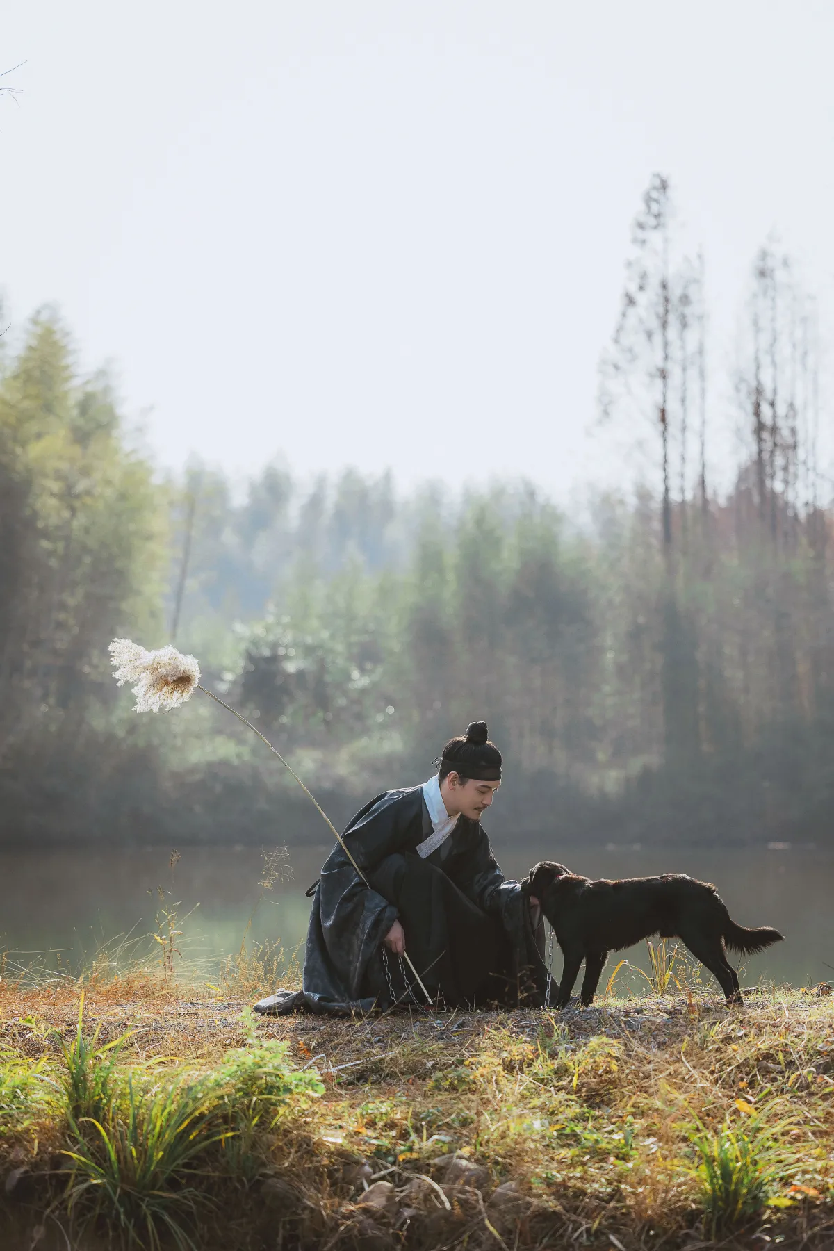 从暮暮_庄翰_Roya《湖隐》美图作品图片3