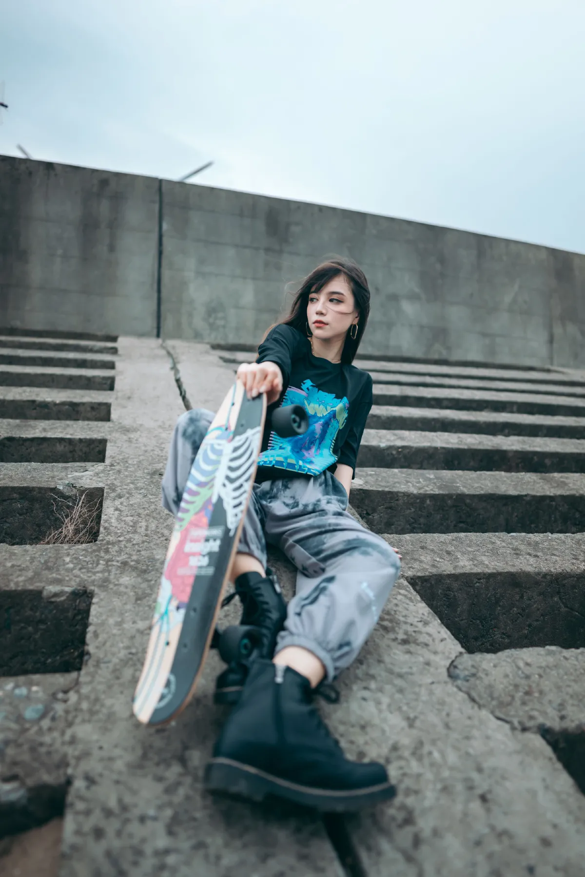 帅气女孩