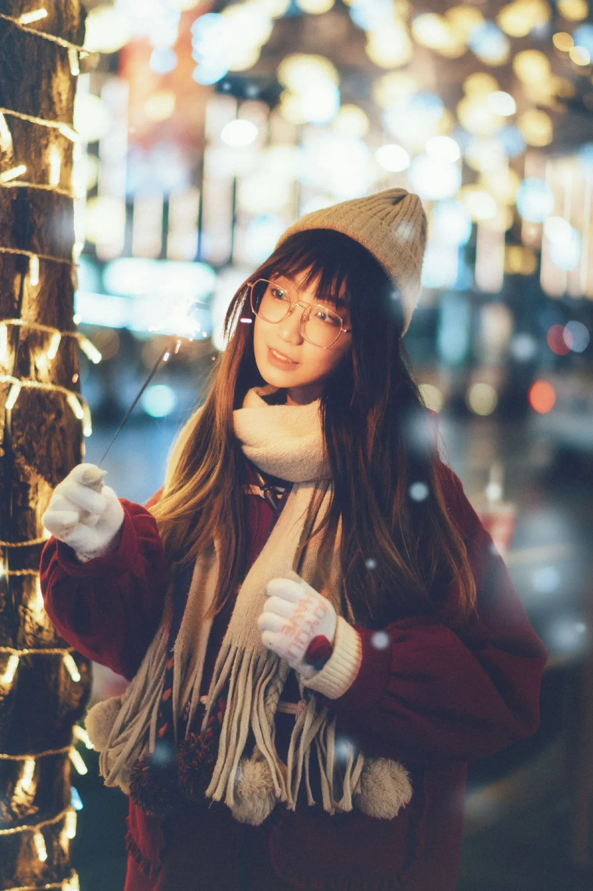 你的城市下了雪
