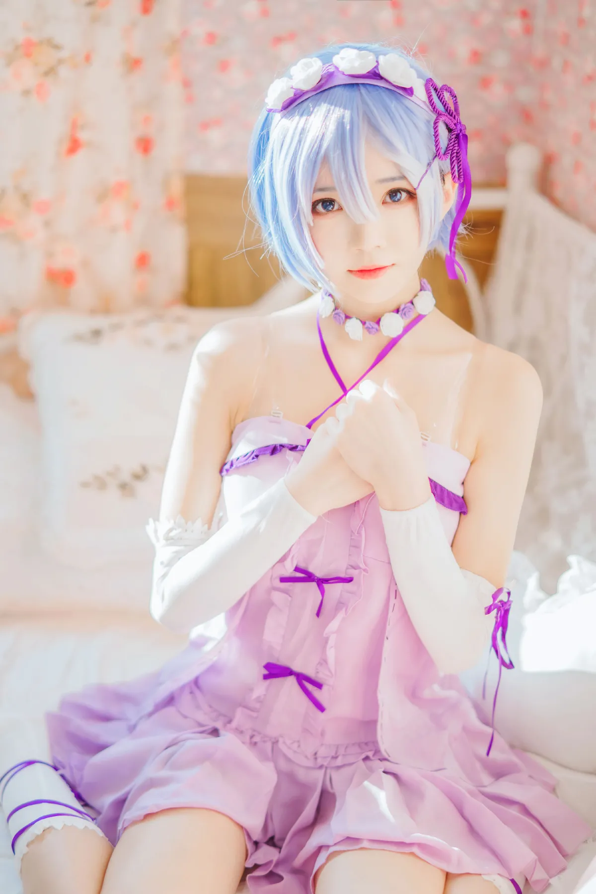 蕾姆睡裙COS