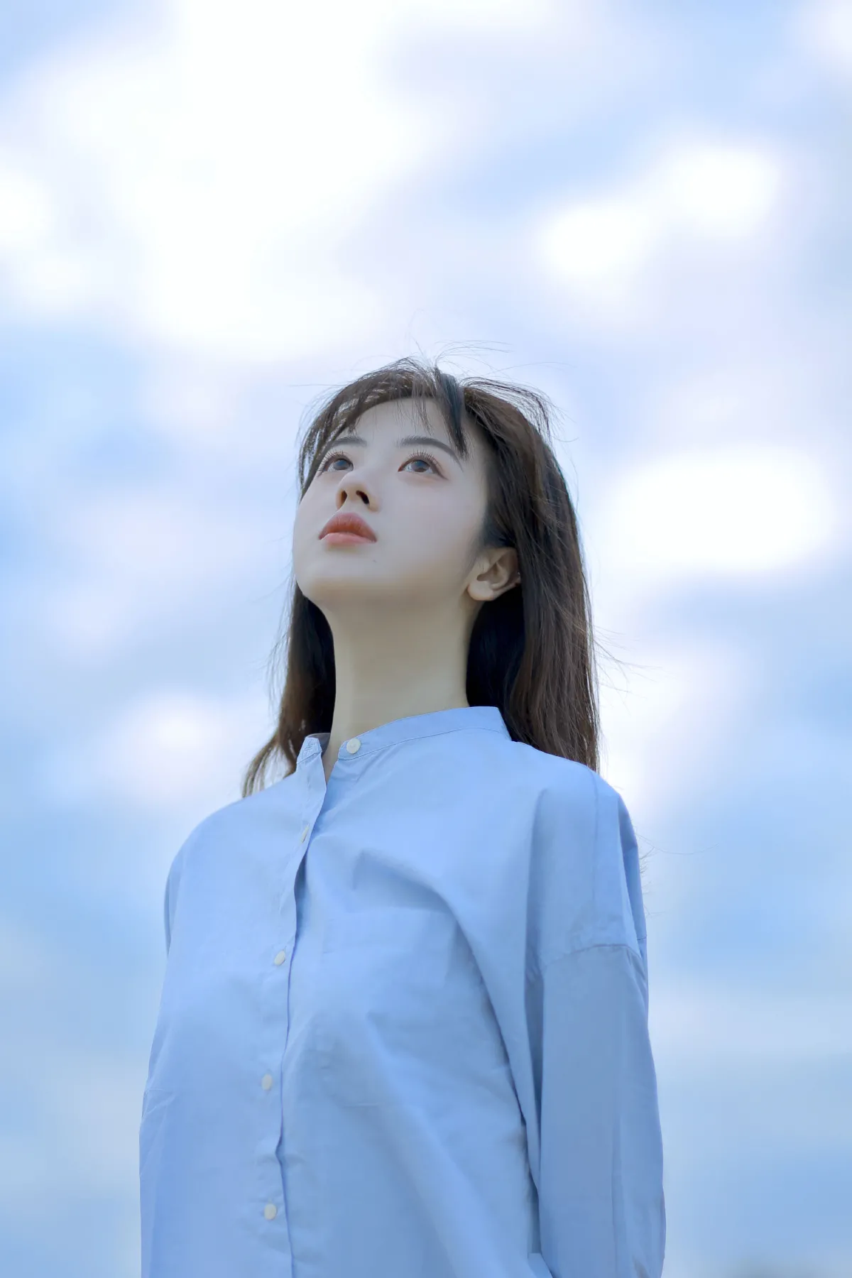 蓝色海边