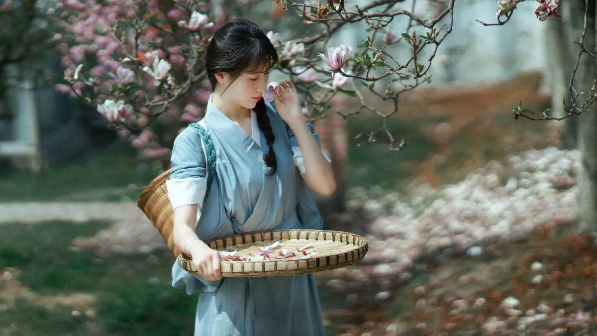 摄影师不可说_初茶《春花落》美图作品图片4