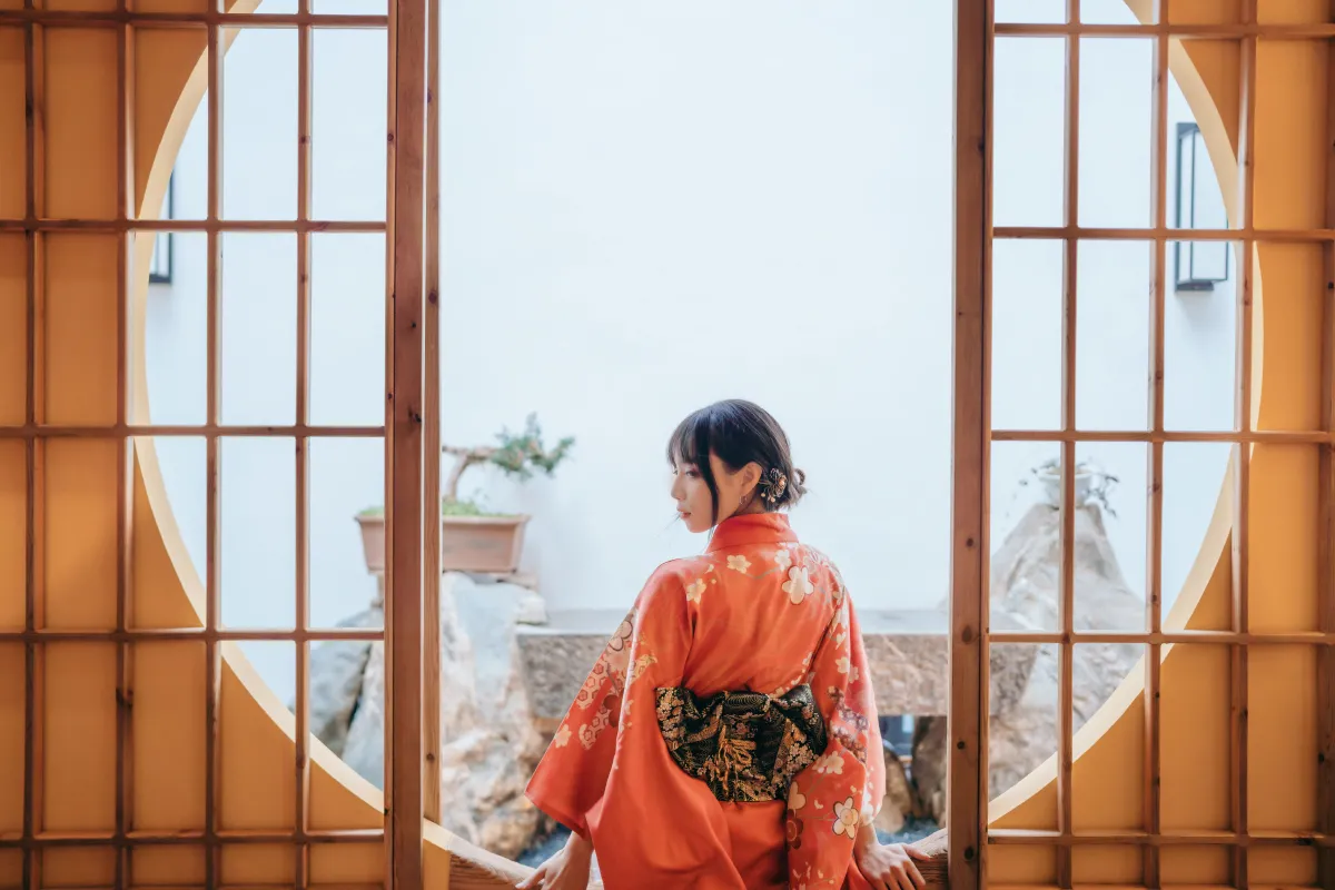 浴衣清晨