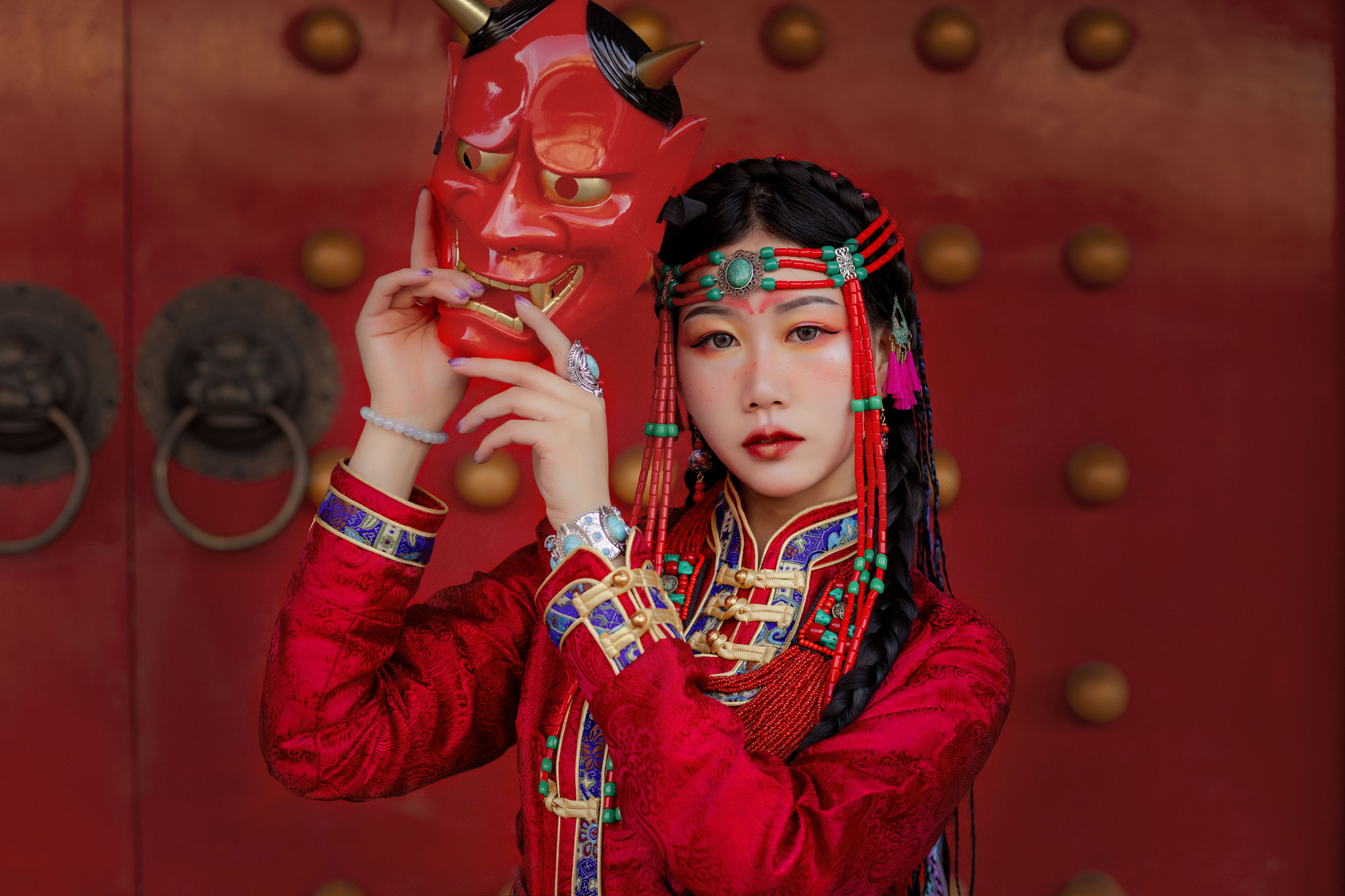 十一_邓娃儿《扎西德勒》美图作品图片1