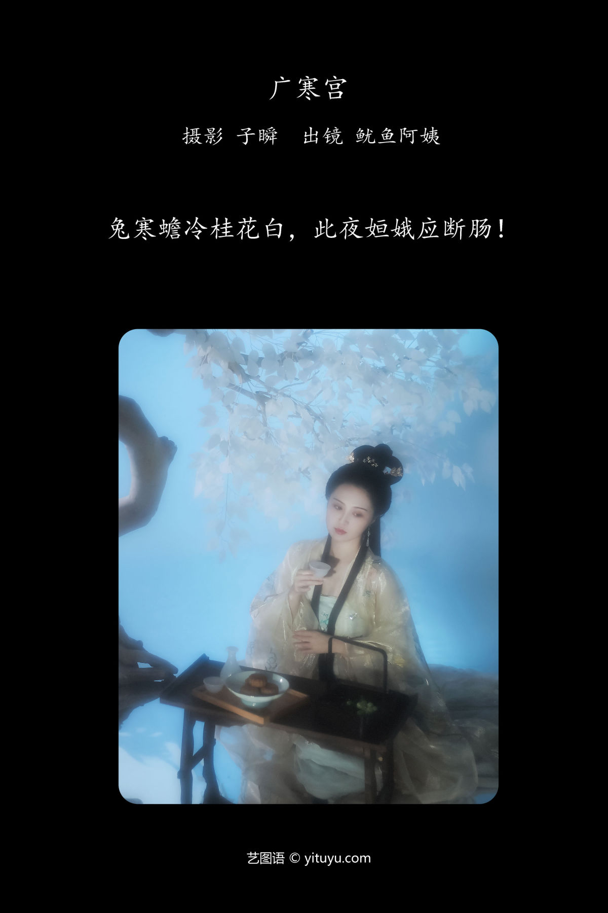 子瞬_鱿鱼阿姨《广寒宫》美图作品图片2