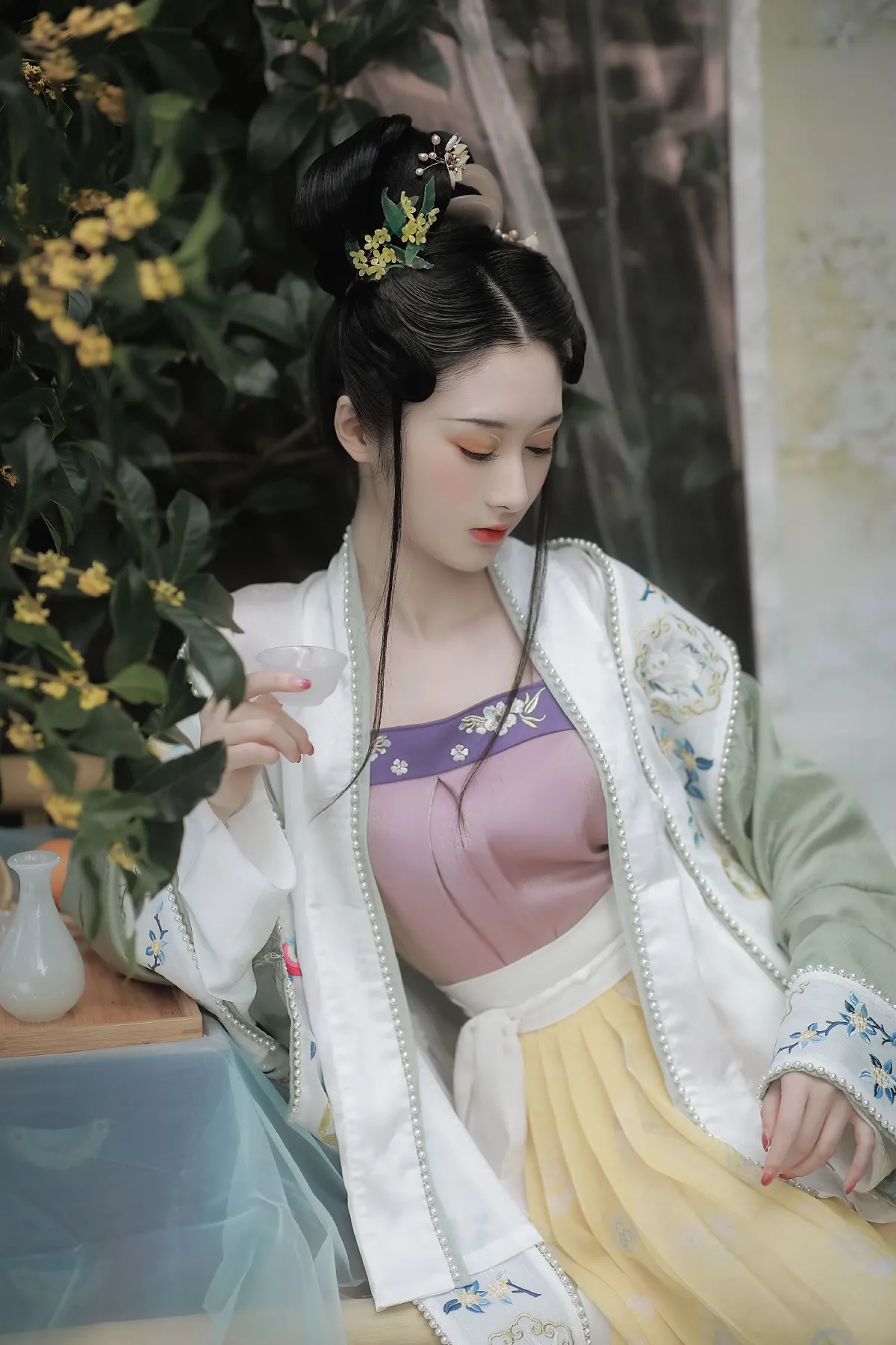 子瞬_兮兮兮辞_ 《桂花酿》美图作品图片4