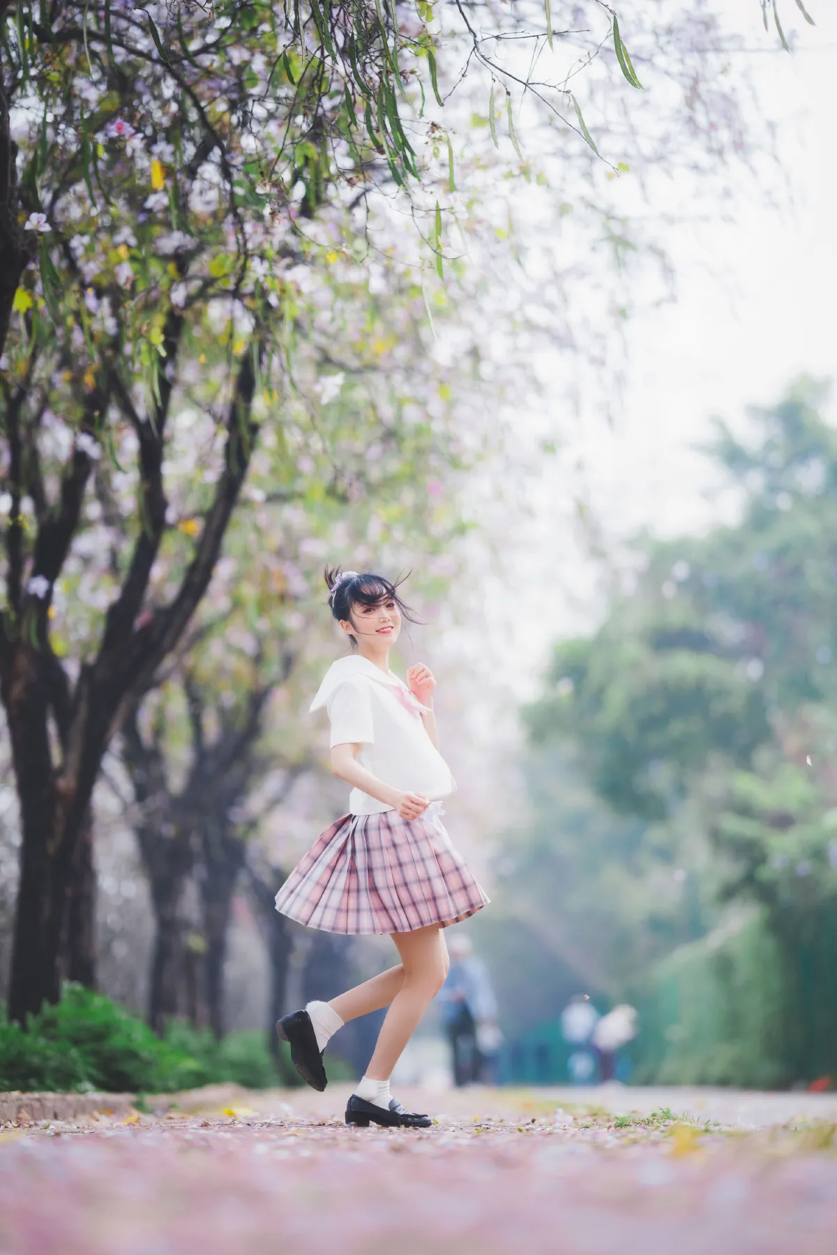 花与少女