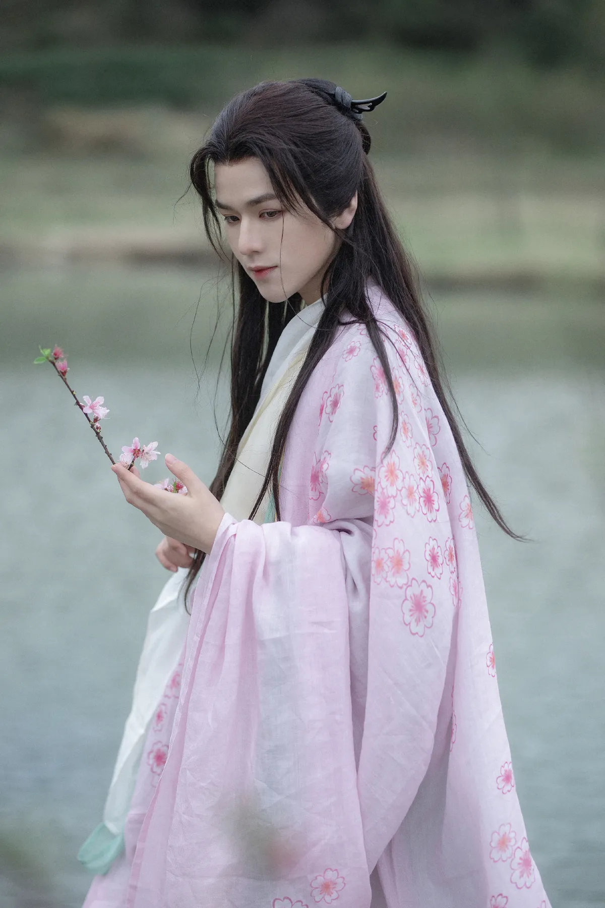 花间_李宇轩Yashon《桃花仙人》美图作品图片1