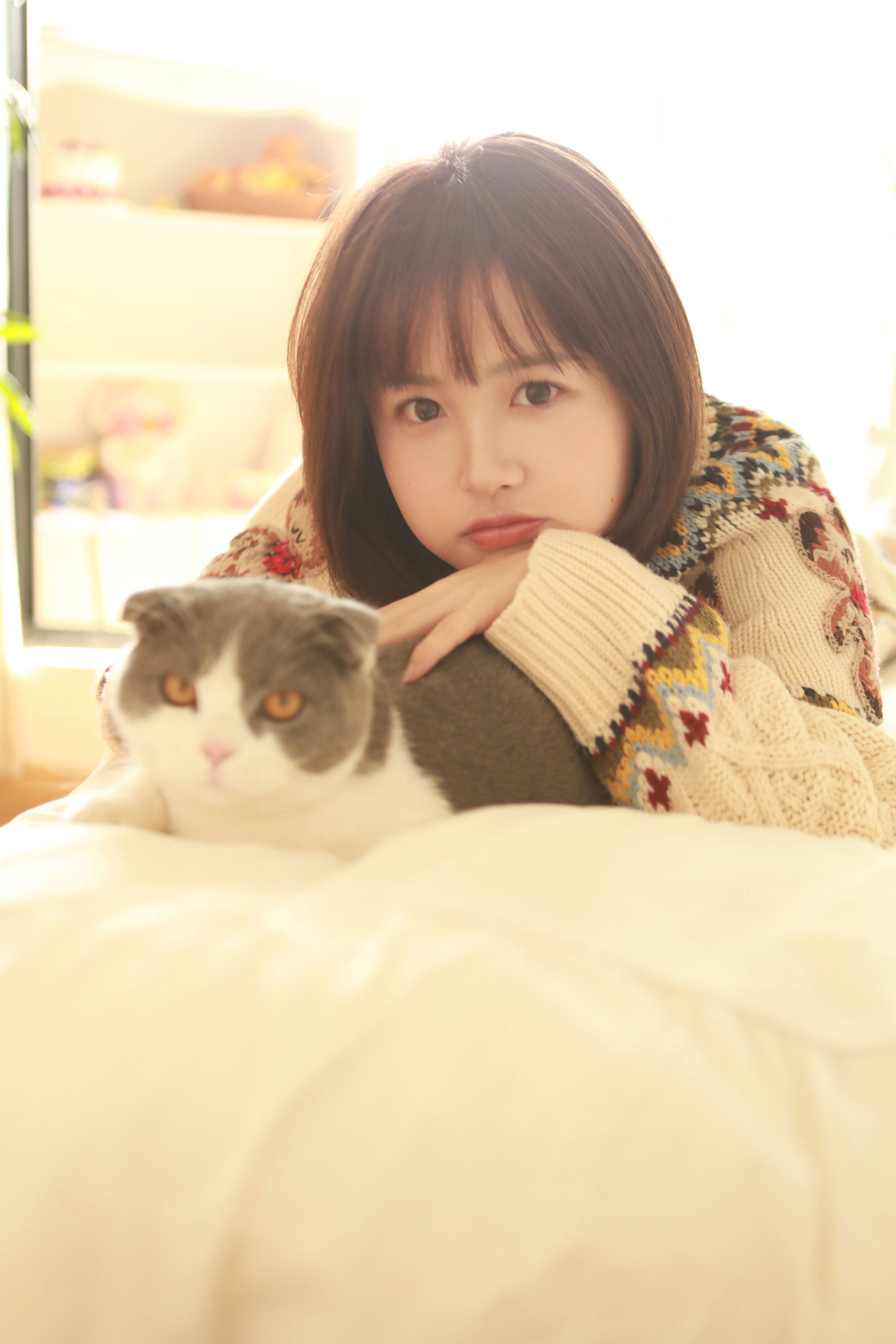 她和她的猫