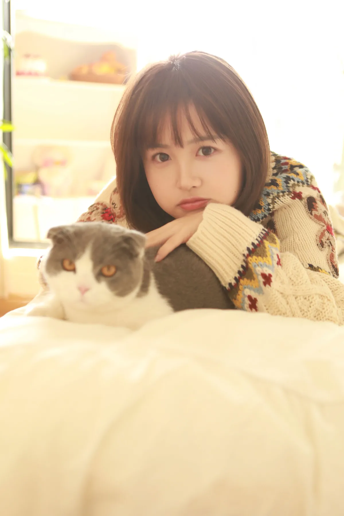 她和她的猫