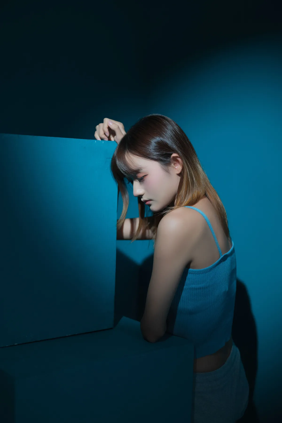 抑郁的蓝房间