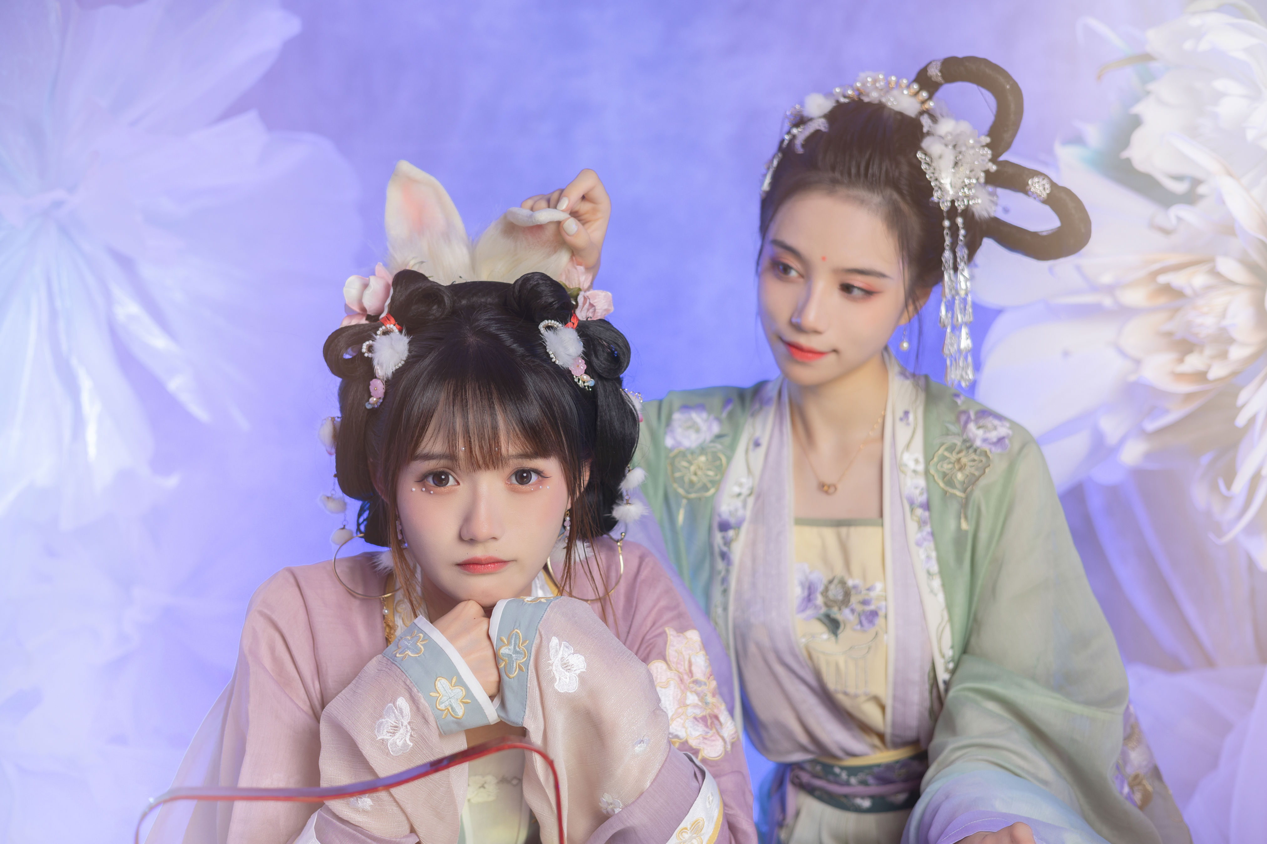 玉兔与嫦娥