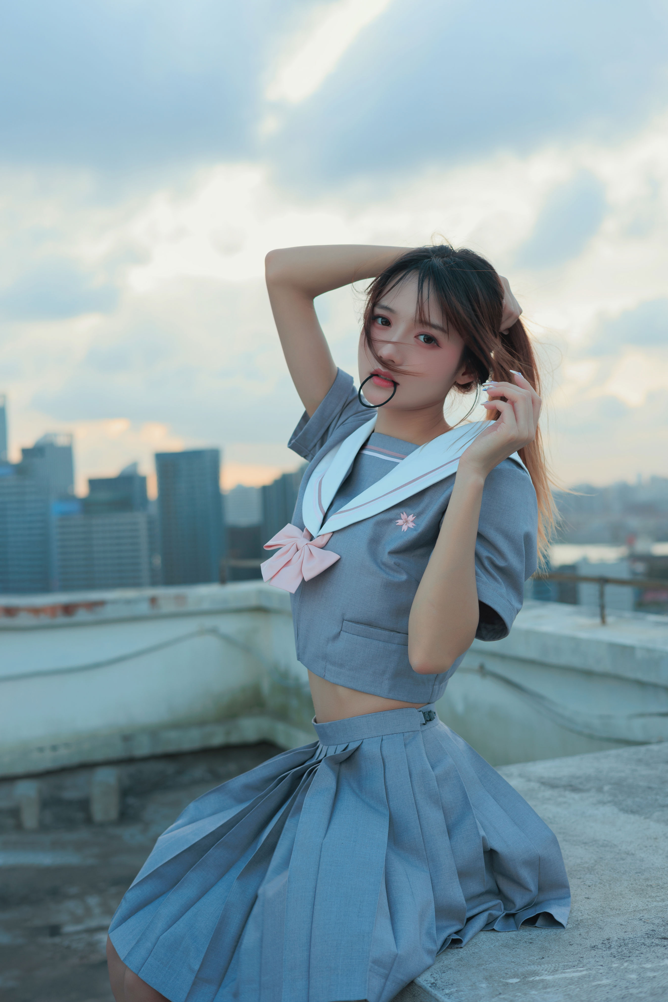 天台纸飞机