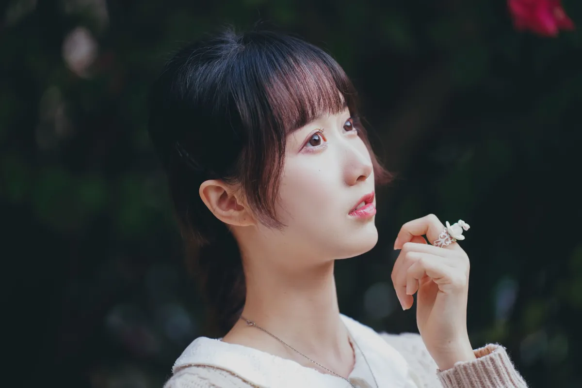 花与少女