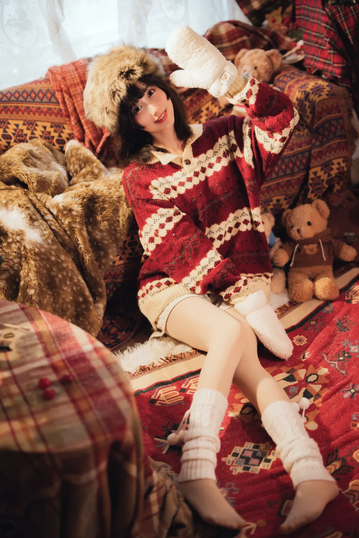 西瓜呆毛汪_木棉棉VwV《圣诞快乐》美图作品图片5