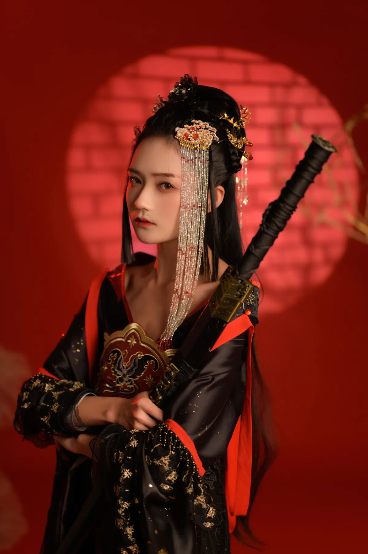 魔颜社D叔_兔子Zzz不吃胡萝卜《杀机》美图作品图片3