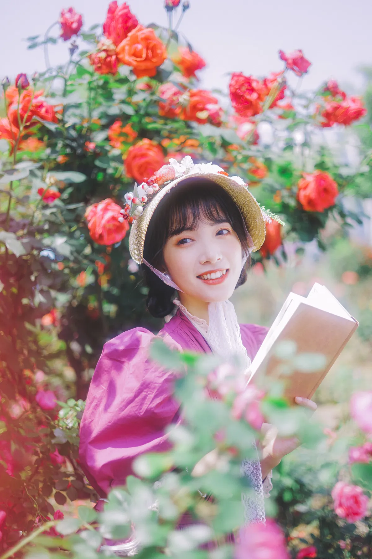 少女的裙摆
