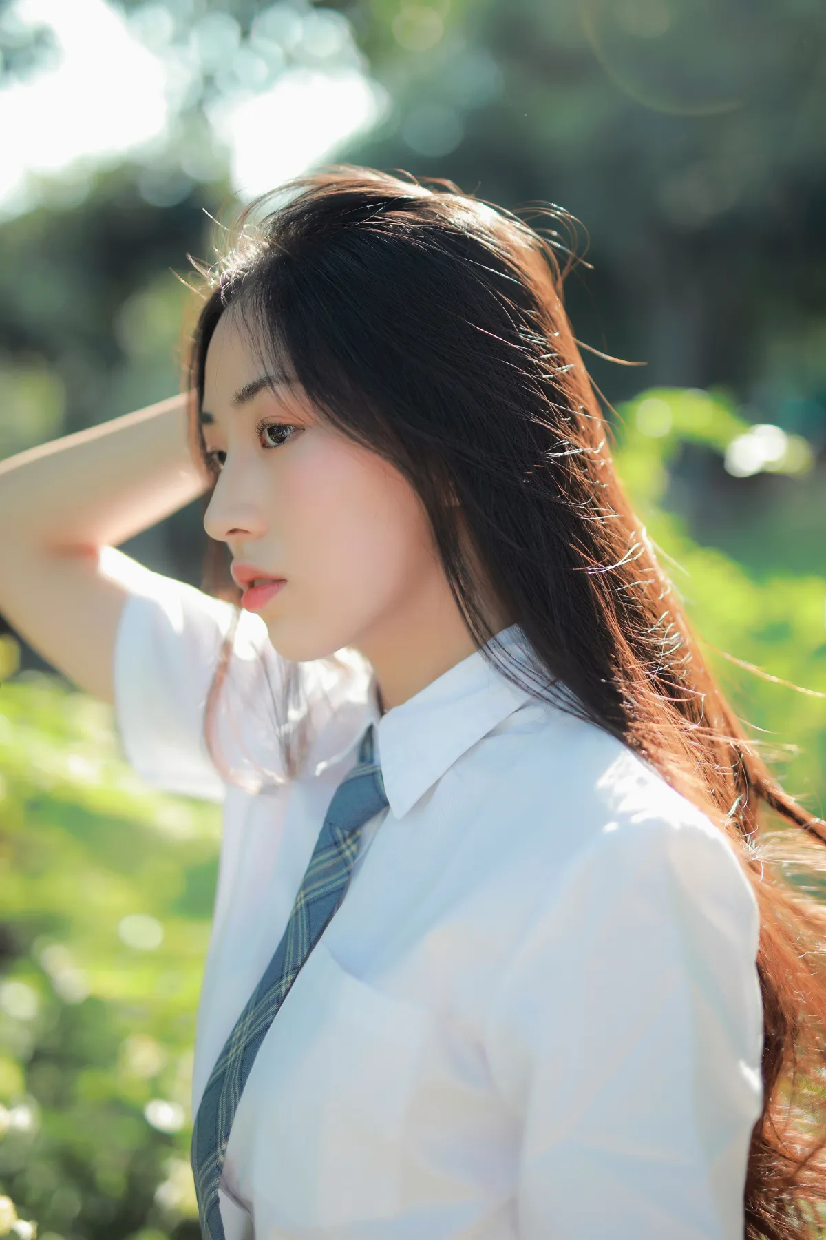 风很温柔，花很鲜艳