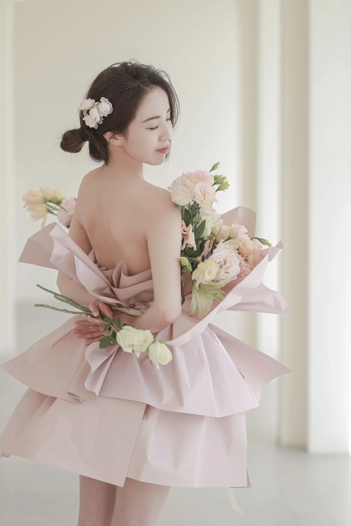 花与少女