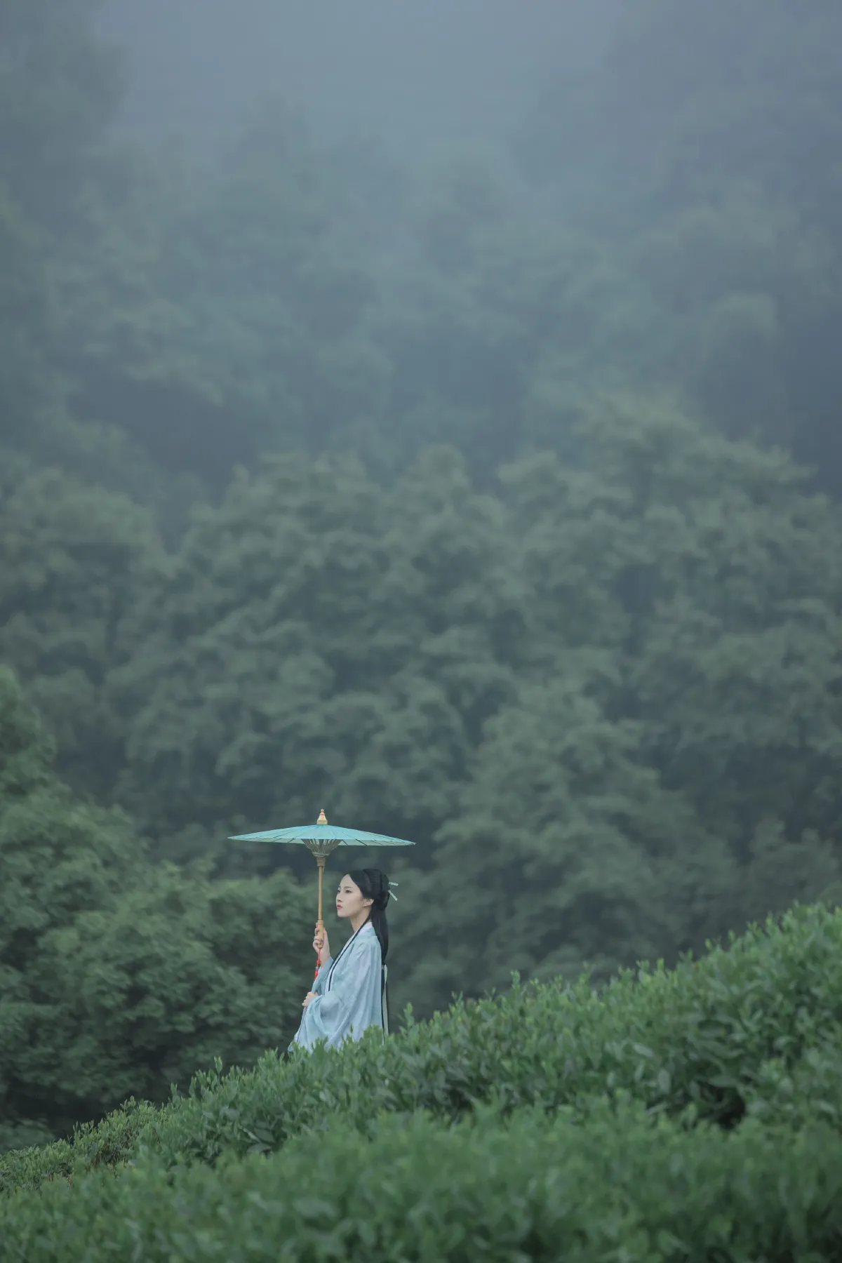 若寒Rock_沈云缭《空山新雨》美图作品图片1