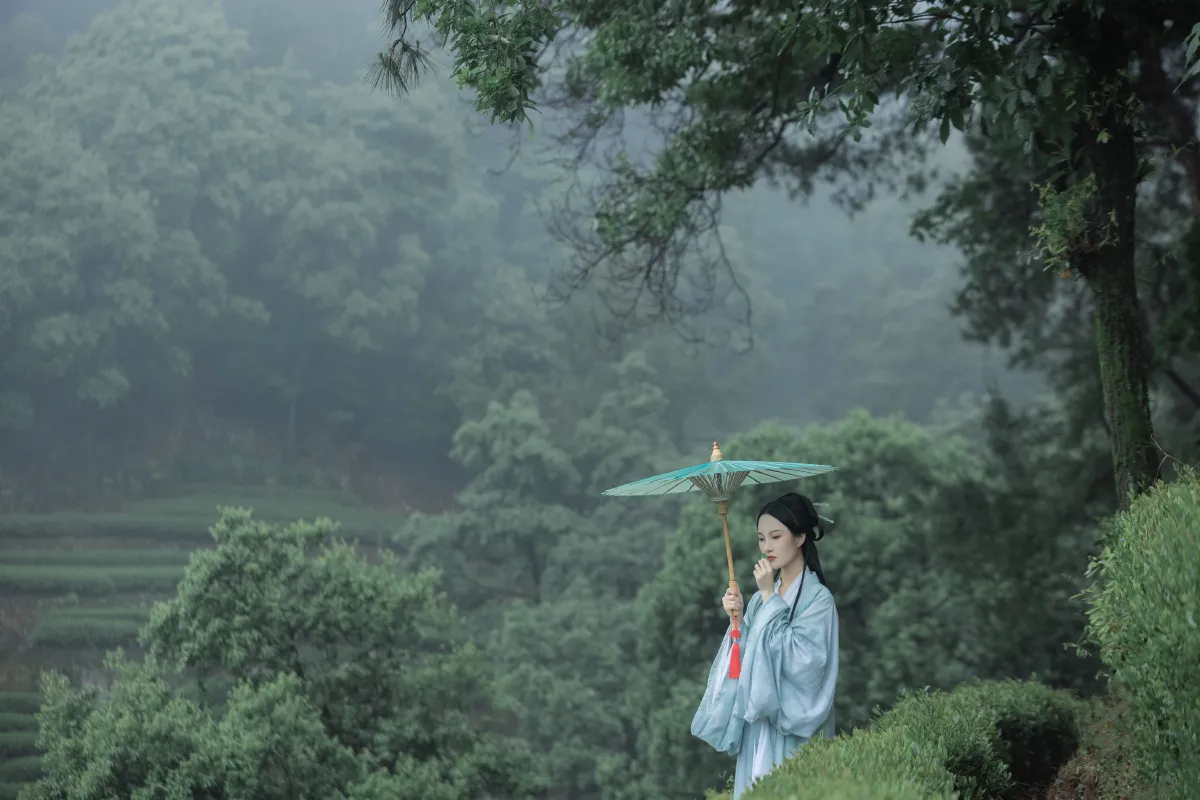 若寒Rock_沈云缭《空山新雨》美图作品图片4