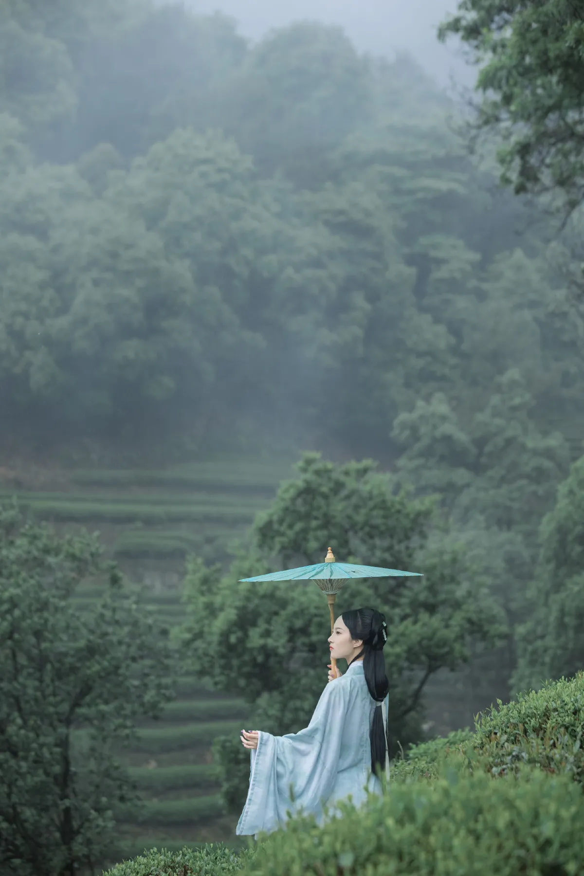 若寒Rock_沈云缭《空山新雨》美图作品图片5