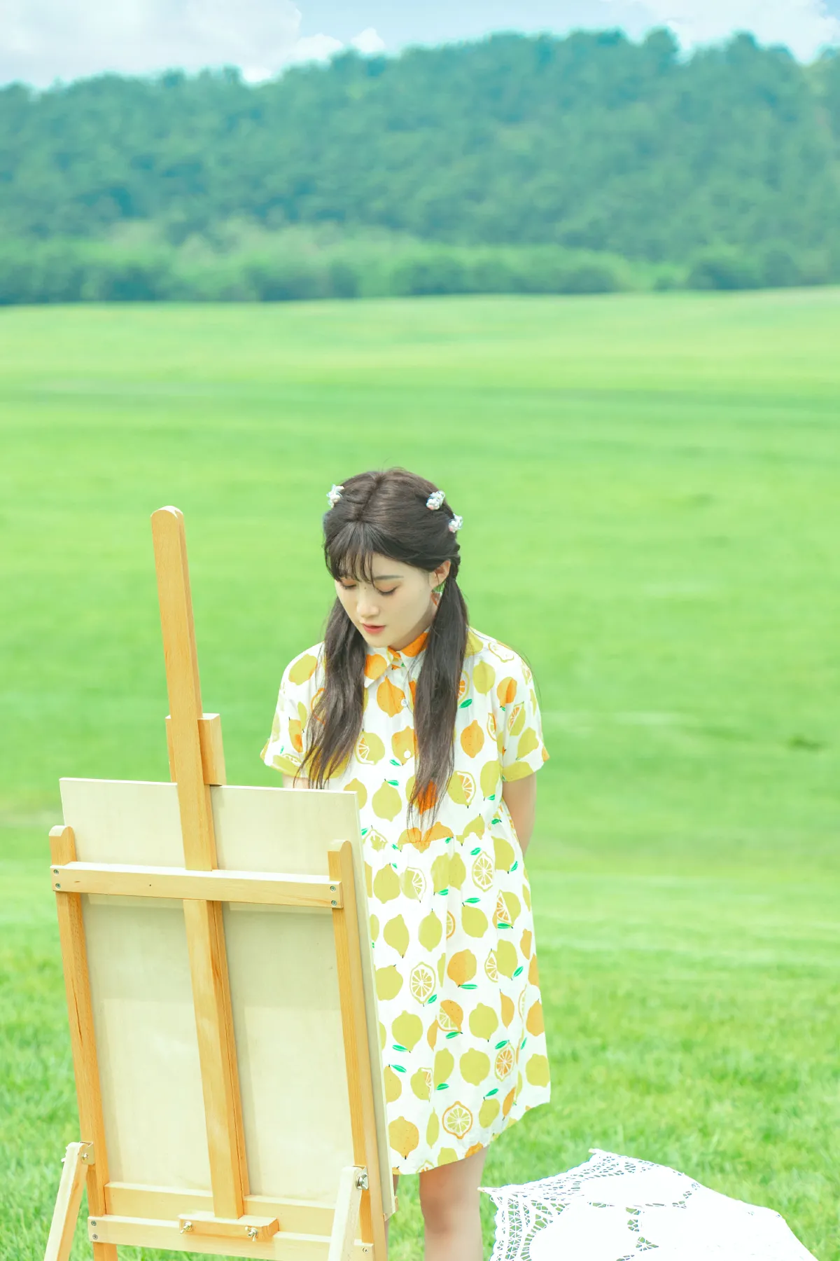 画画少女