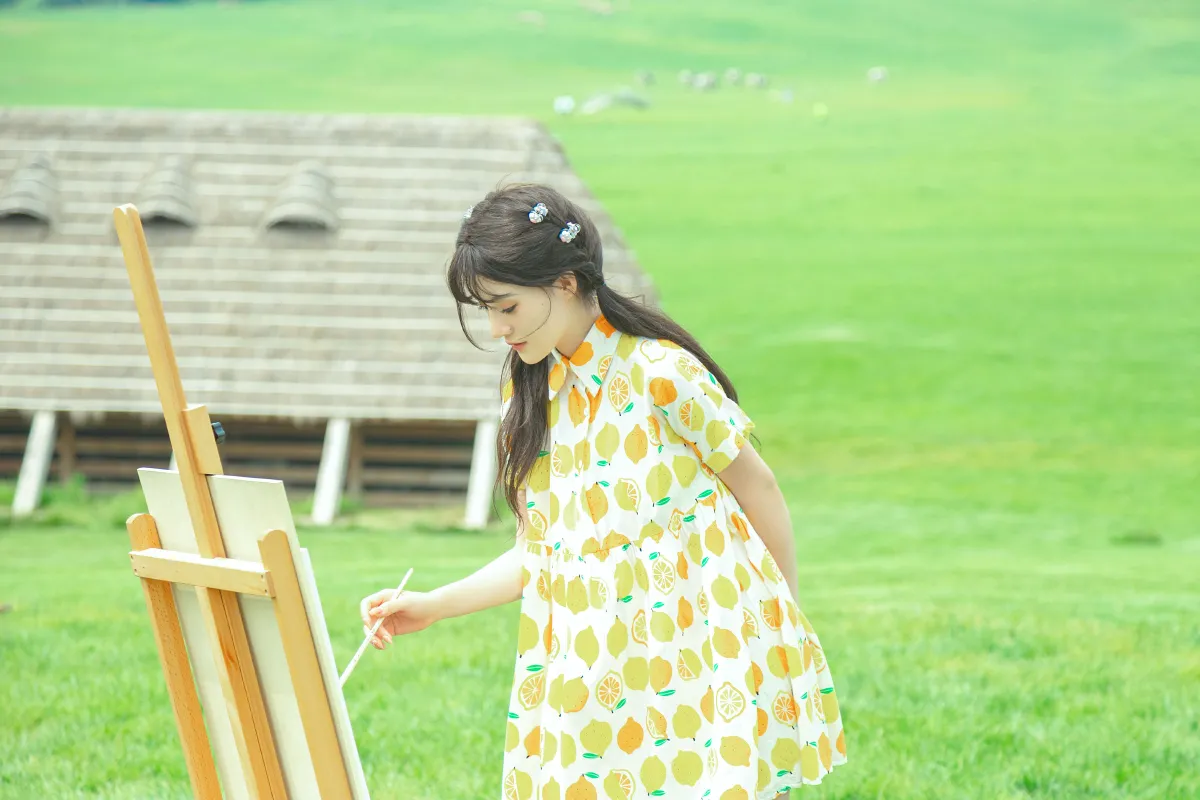 画画少女