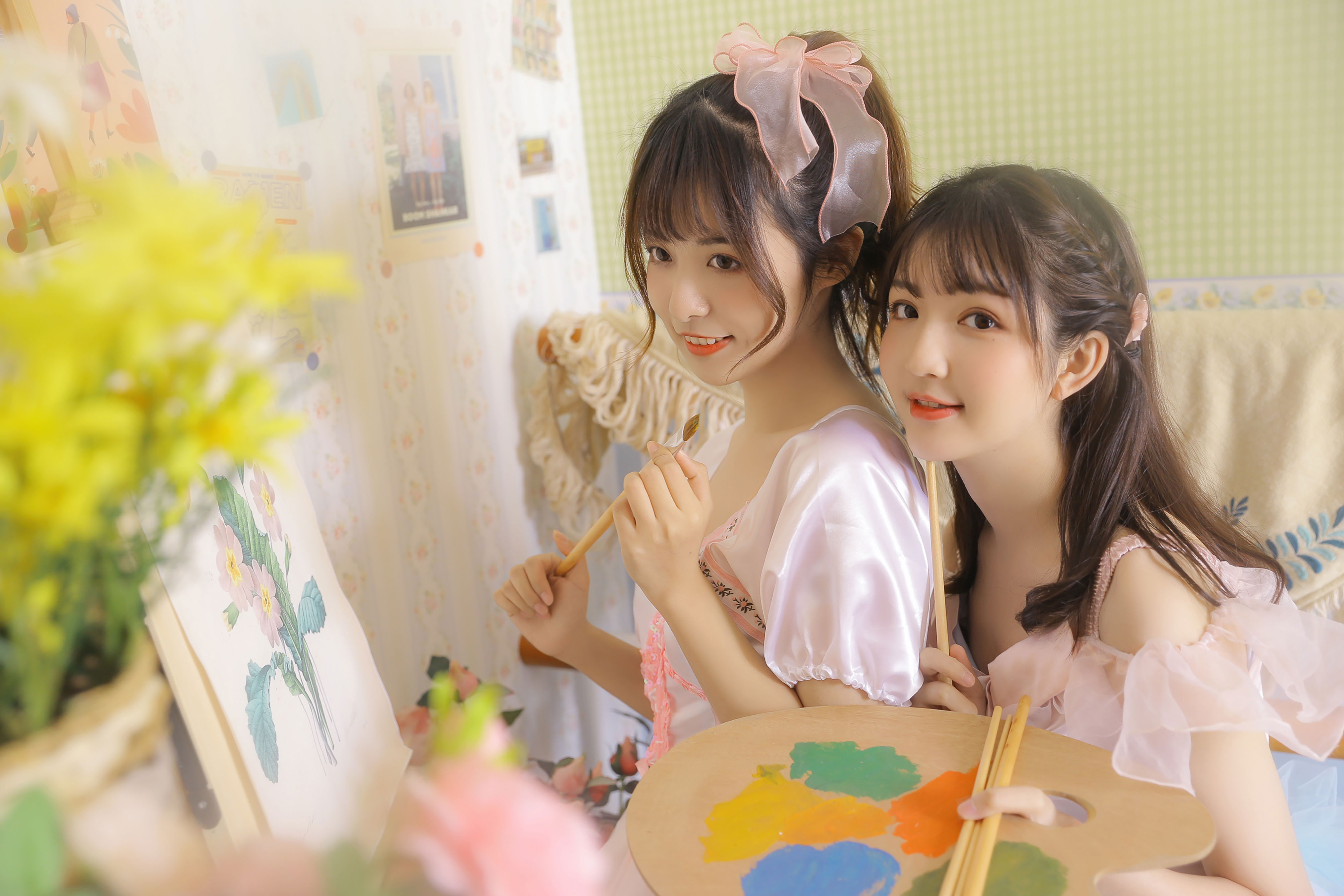 心仪女孩常驻身边