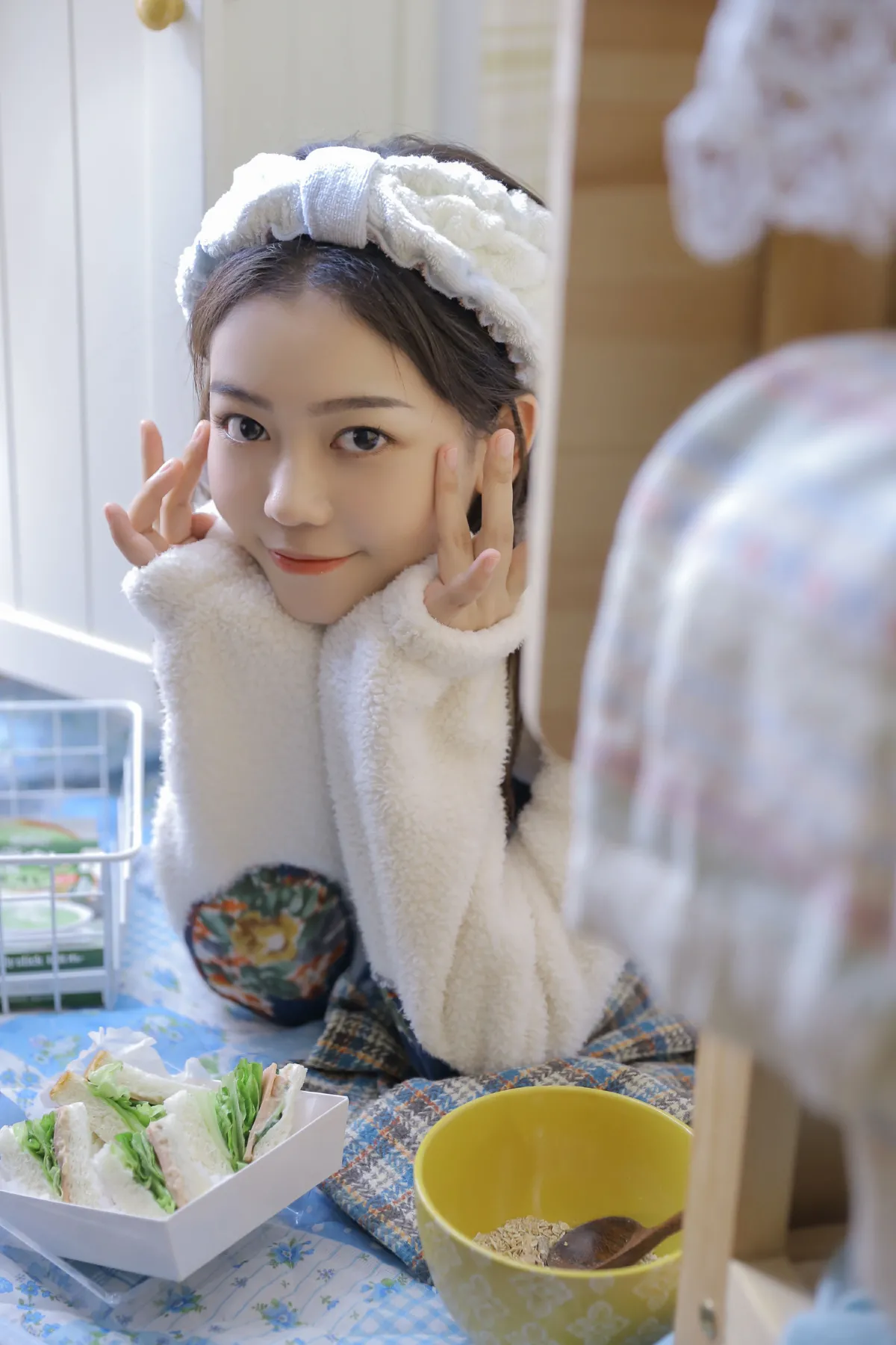 Sa娇少女写真馆_仙女软本人《一粥一饭间》美图作品图片3