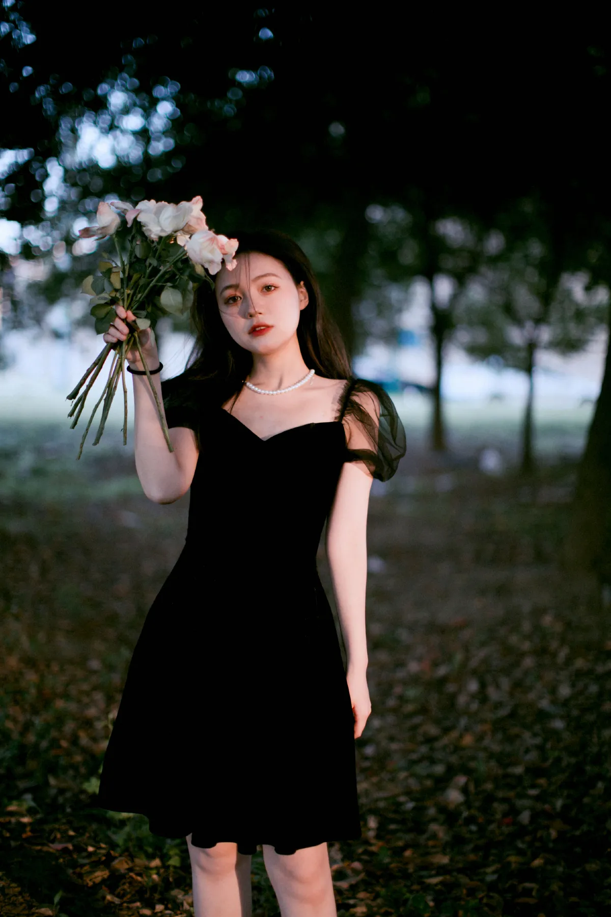 少女与花1
